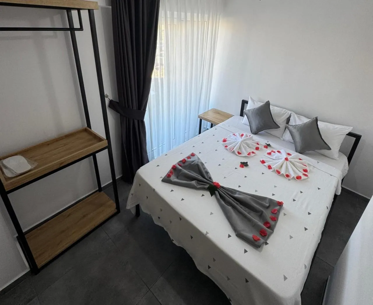 Bed in The Pera Hotel Marmaris