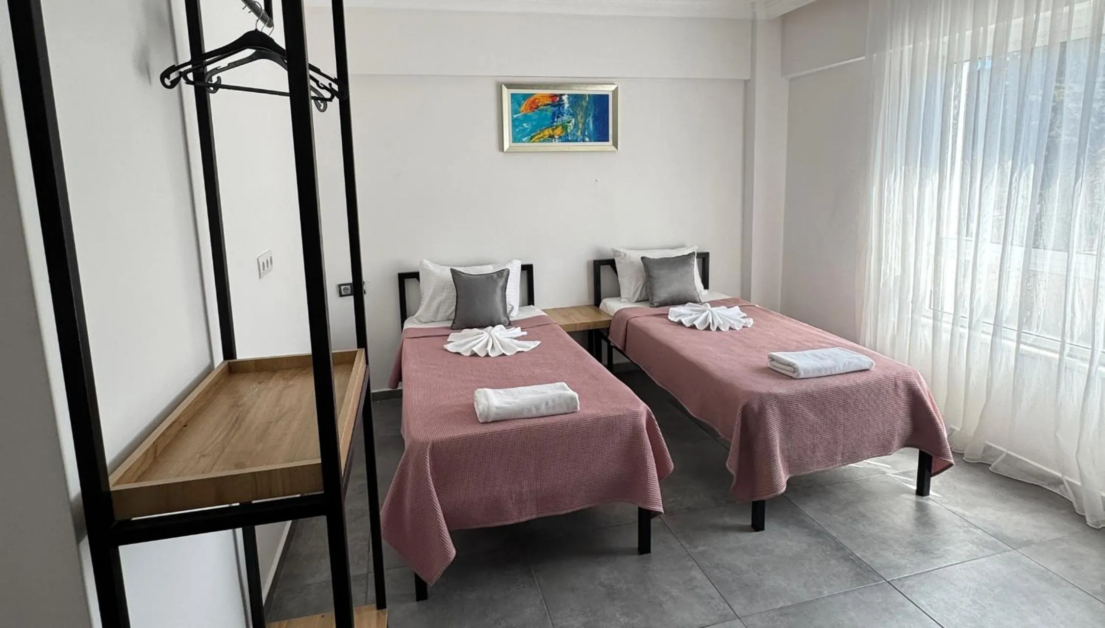 Bed in The Pera Hotel Marmaris