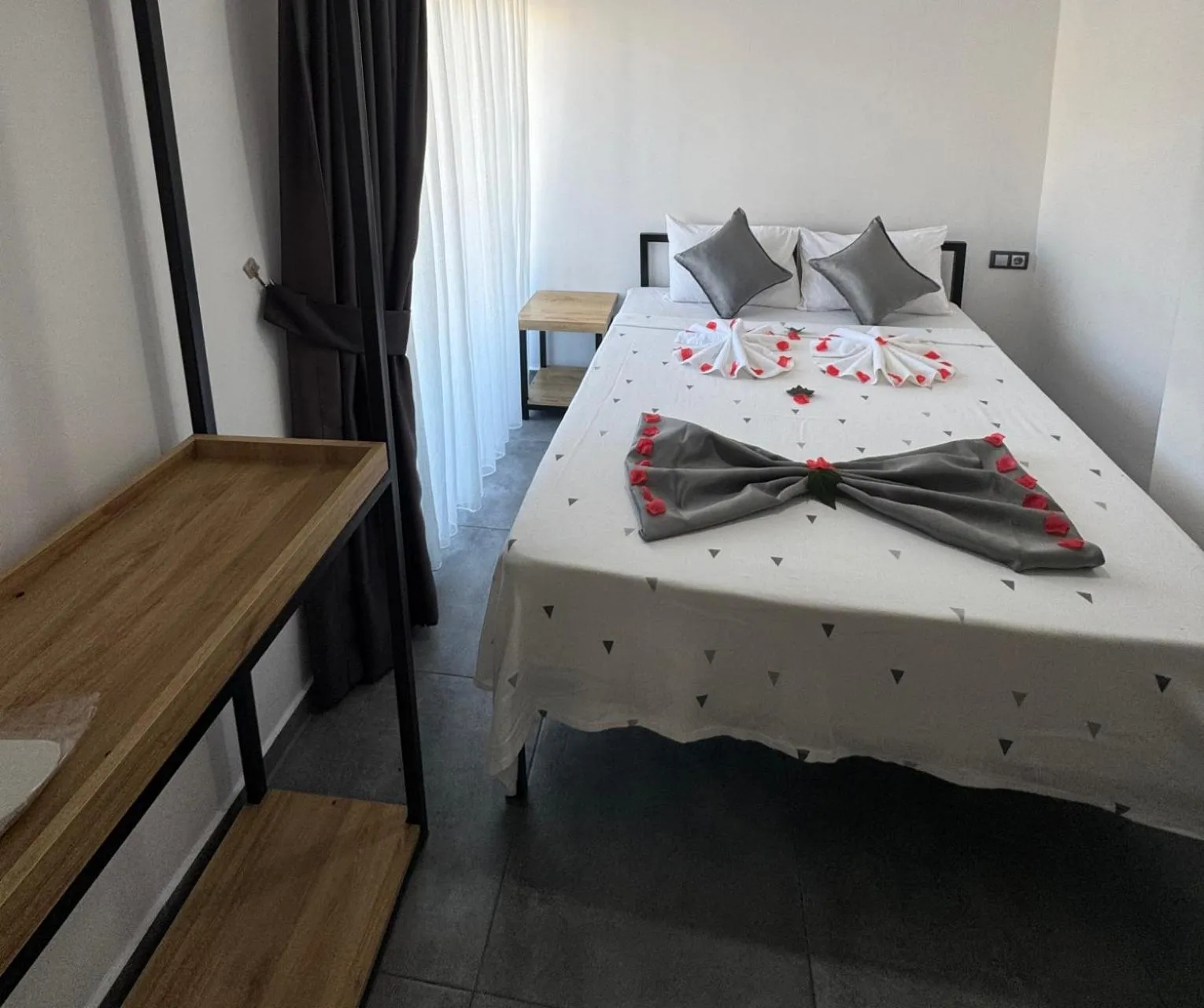 Bed in The Pera Hotel Marmaris