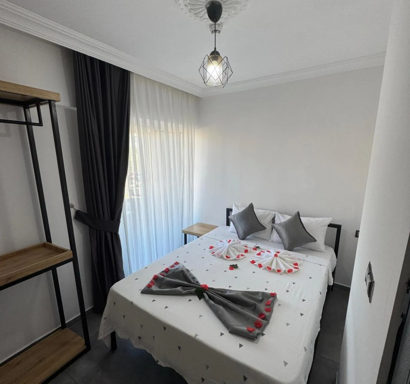 Bed in The Pera Hotel Marmaris