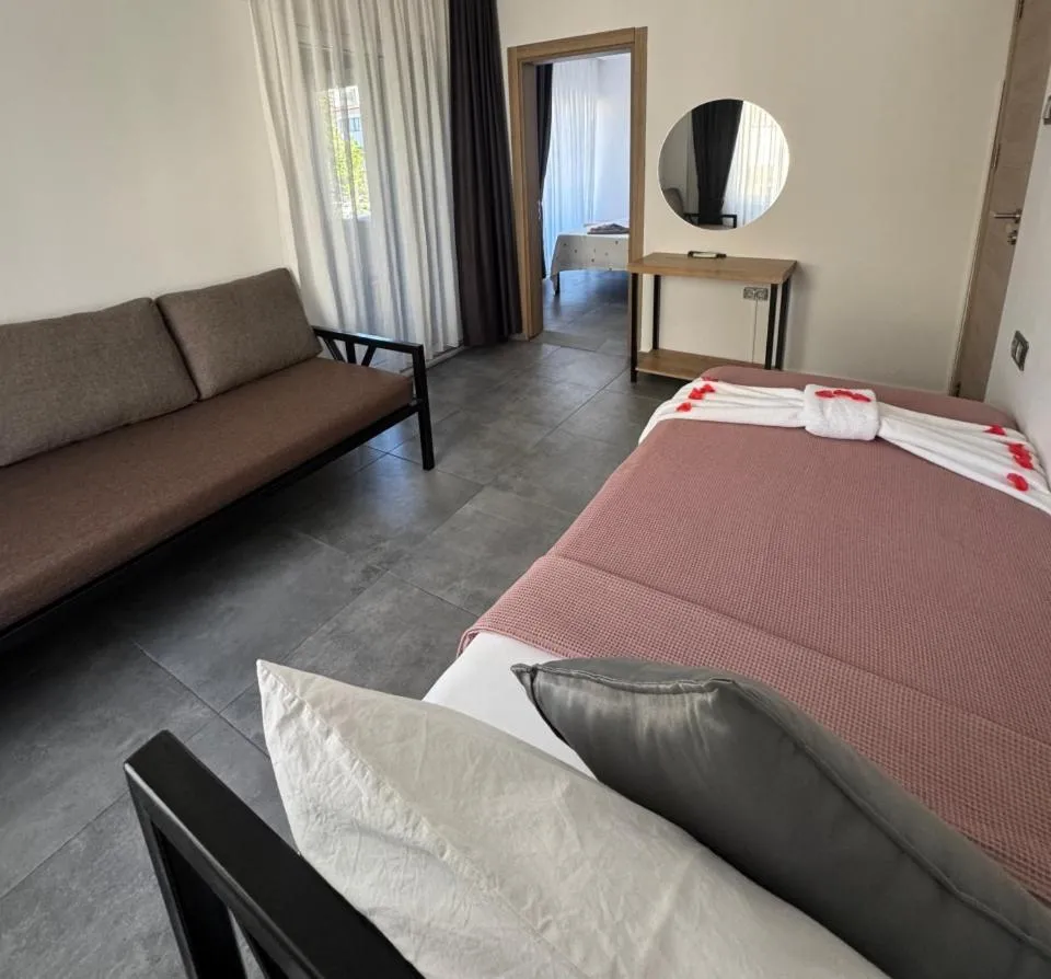 Bed in The Pera Hotel Marmaris