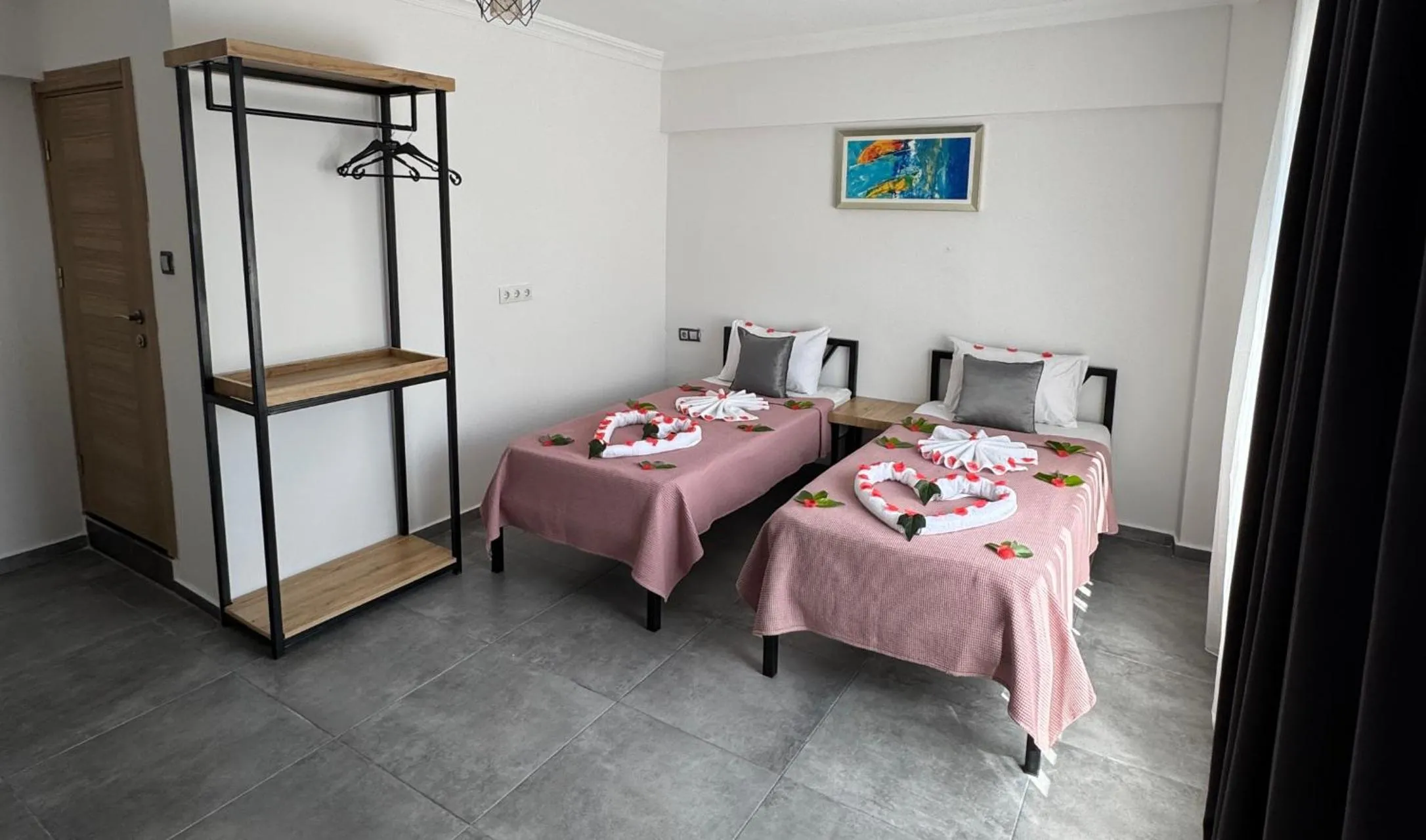 Bed in The Pera Hotel Marmaris