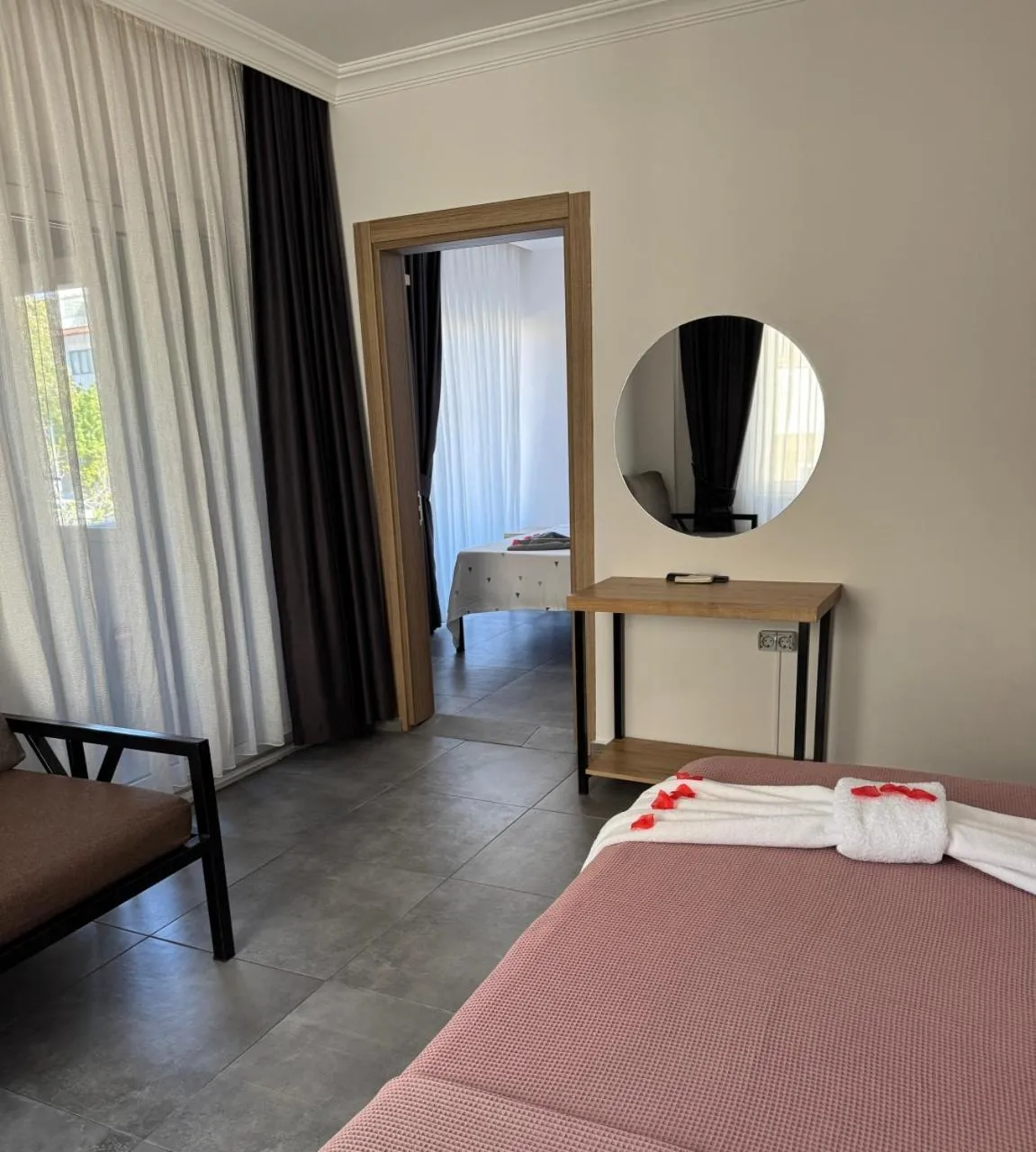 Bed in The Pera Hotel Marmaris