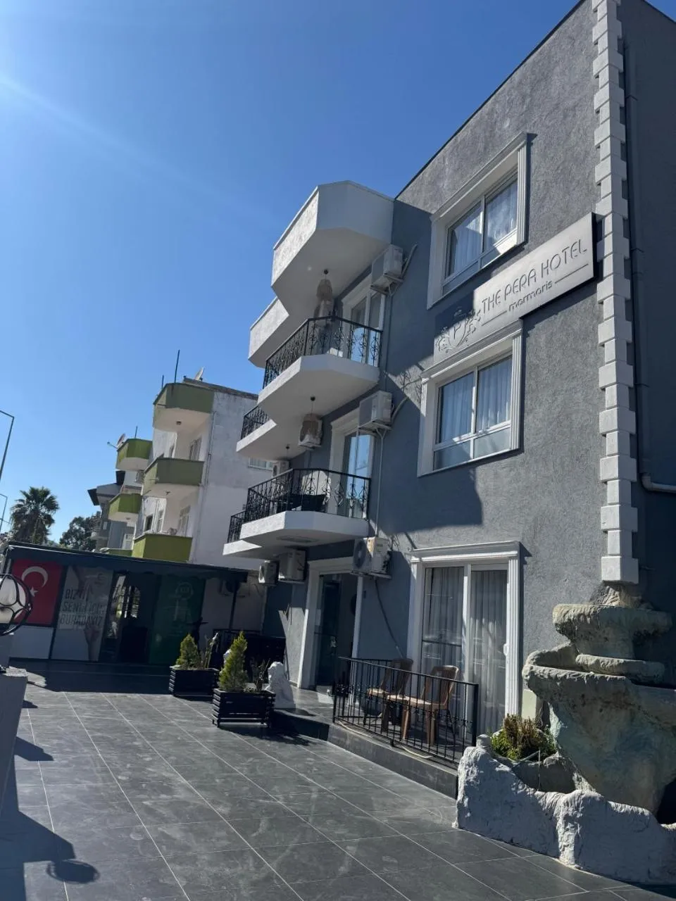 Property building in The Pera Hotel Marmaris