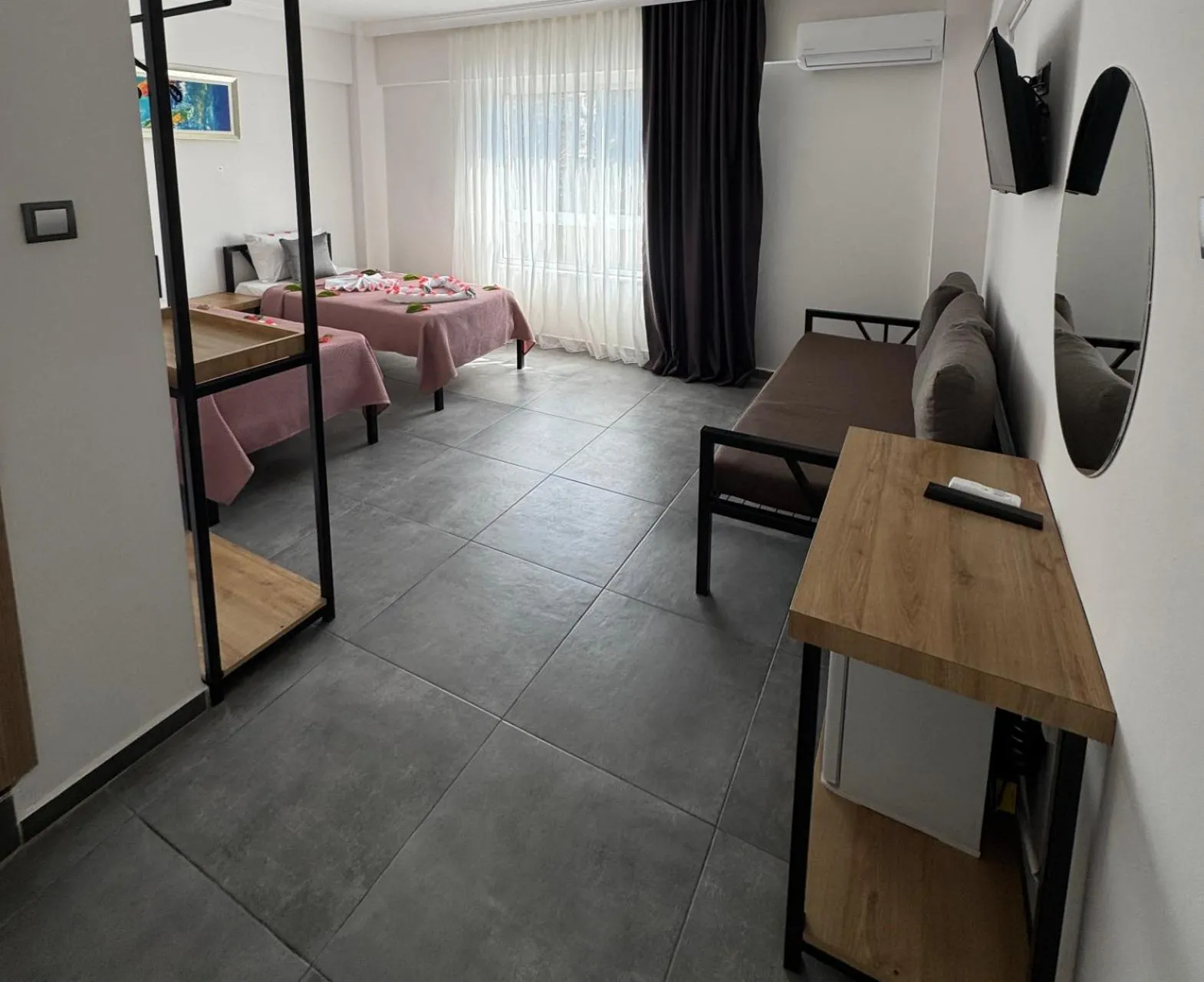 Bed in The Pera Hotel Marmaris