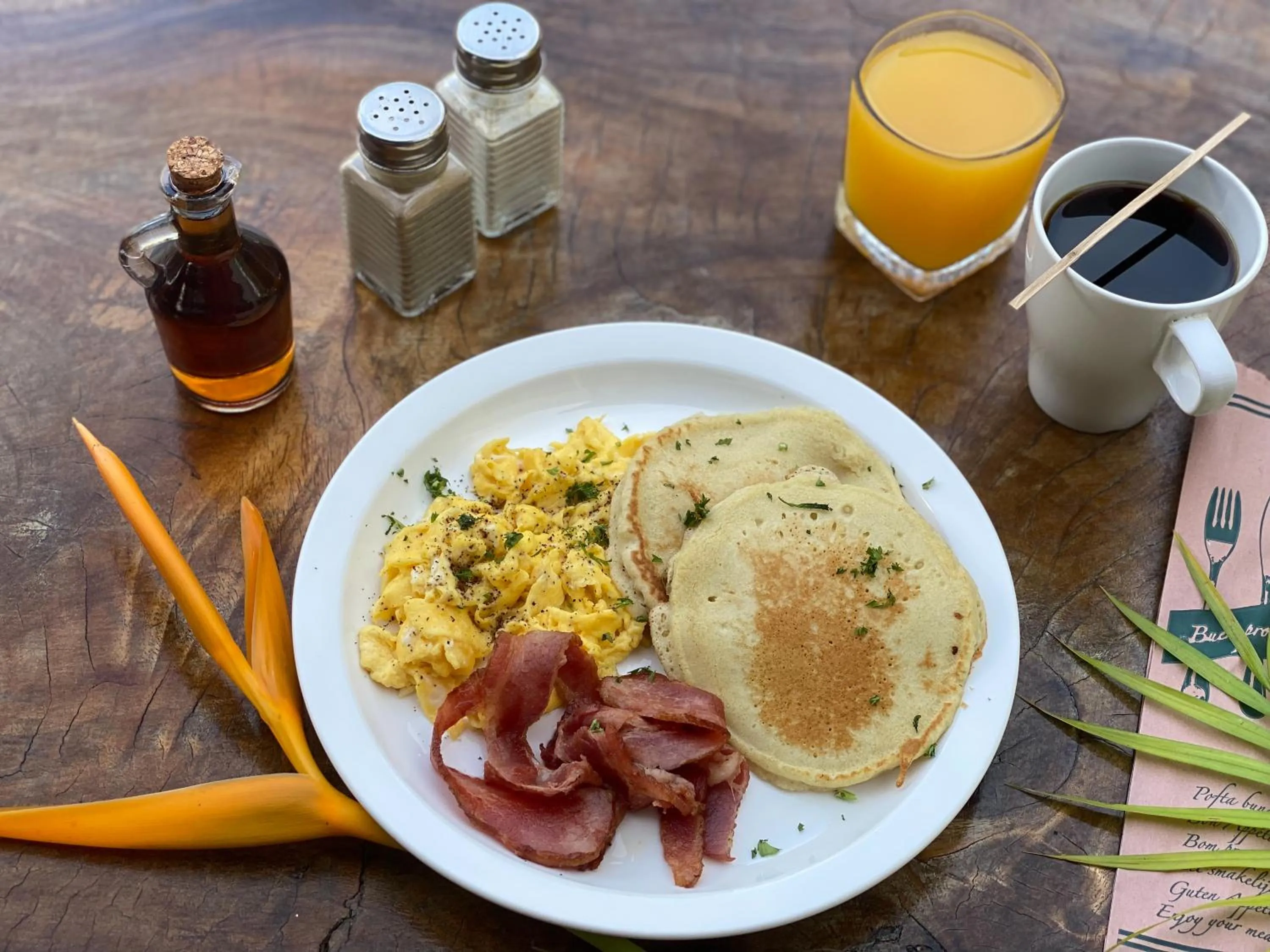 Breakfast in The Palms At Coco Beach