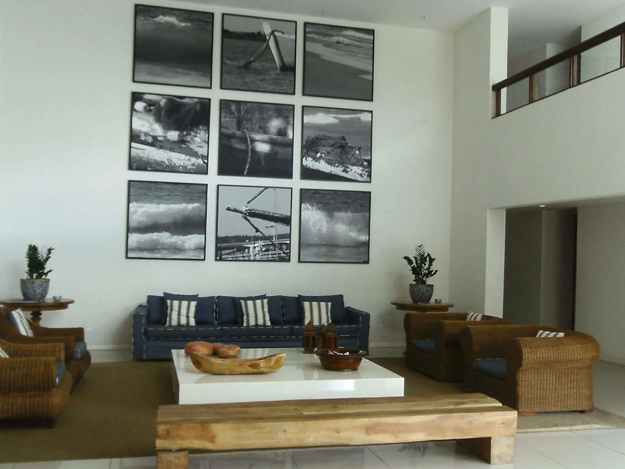 Lobby or reception in Apartamento Enseada Praia do Forte