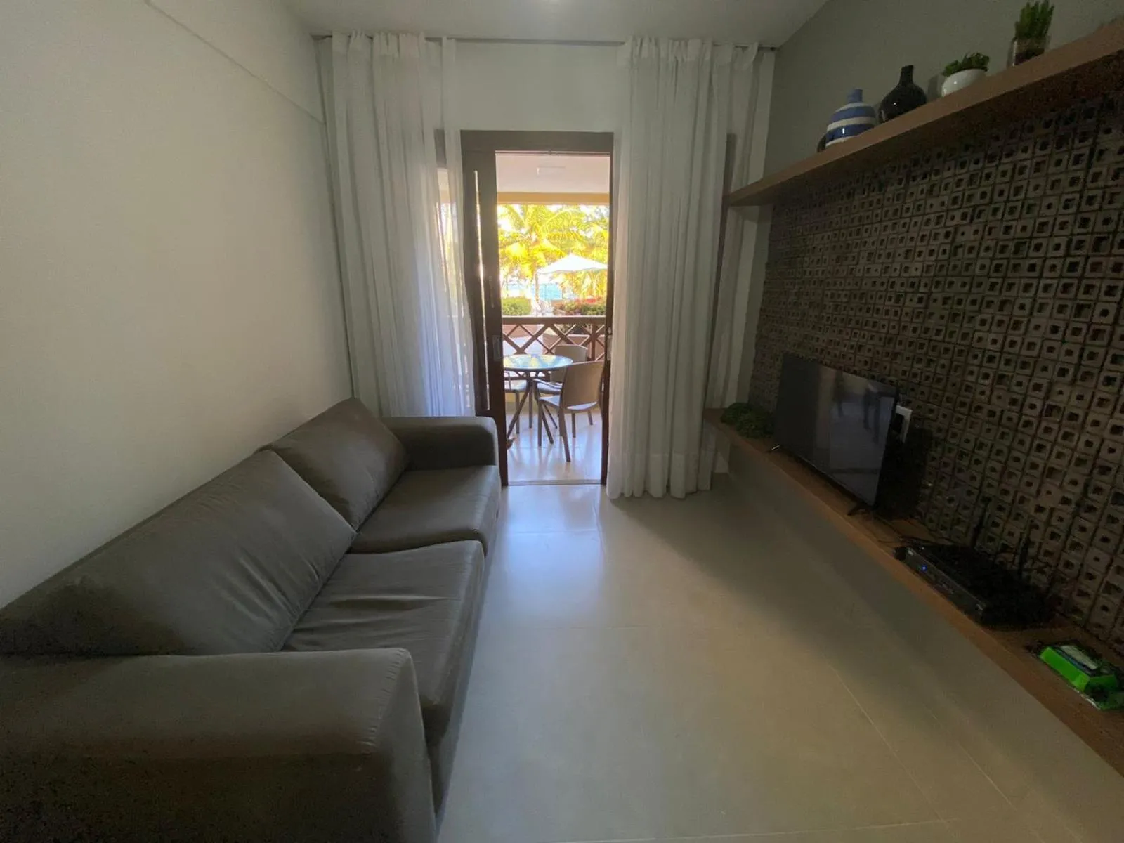 Living room in Apartamento Enseada Praia do Forte