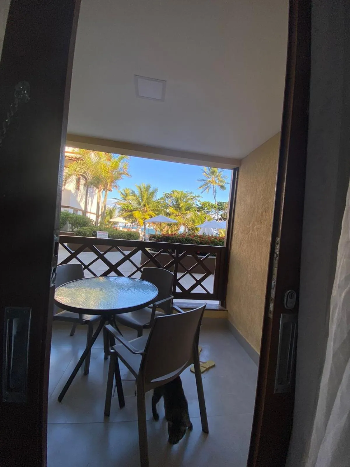 Patio in Apartamento Enseada Praia do Forte