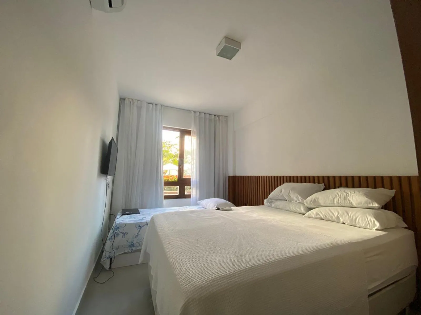 Bedroom, Bed in Apartamento Enseada Praia do Forte