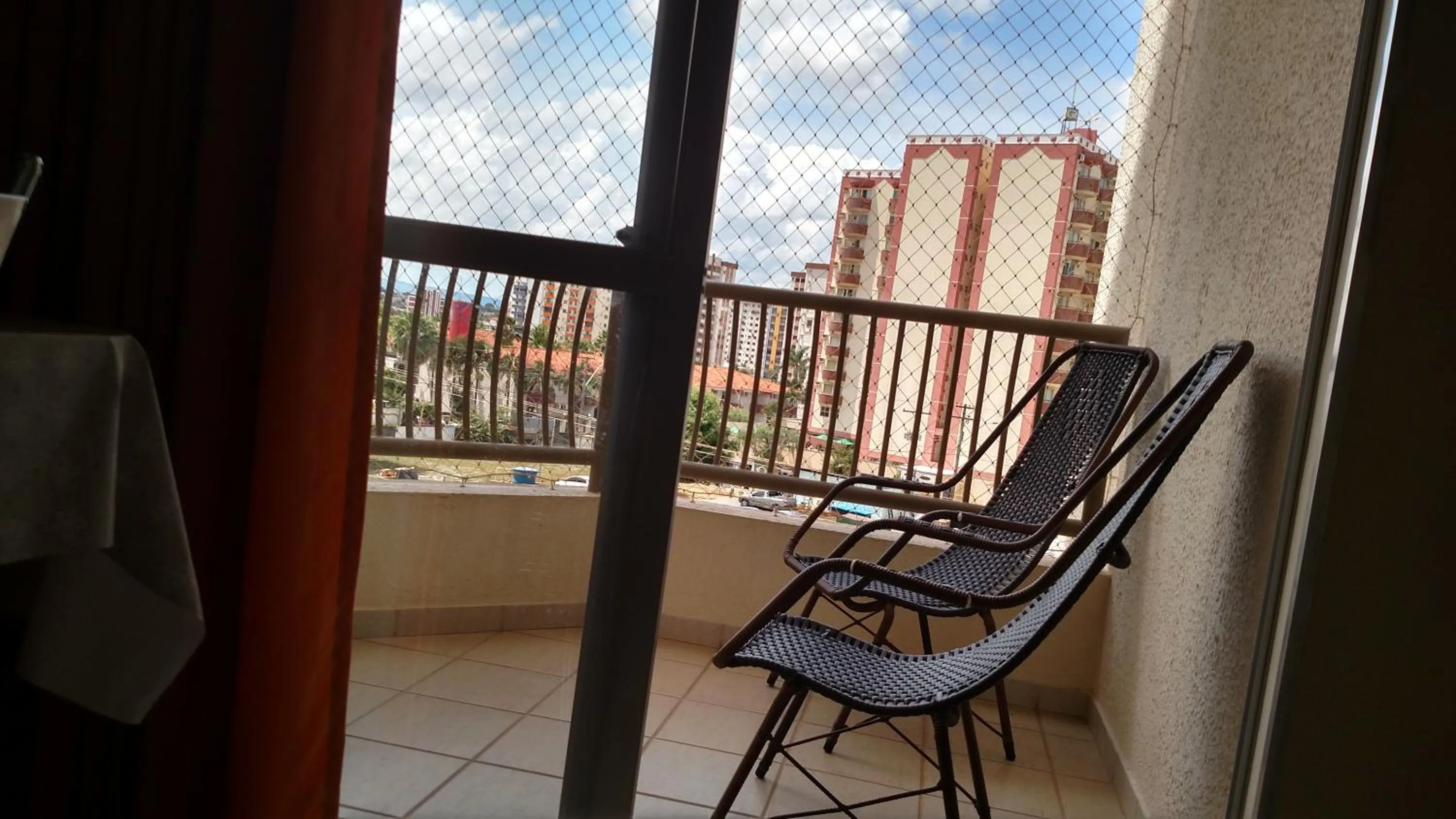 Balcony/Terrace in Prive das Thermas - 301B