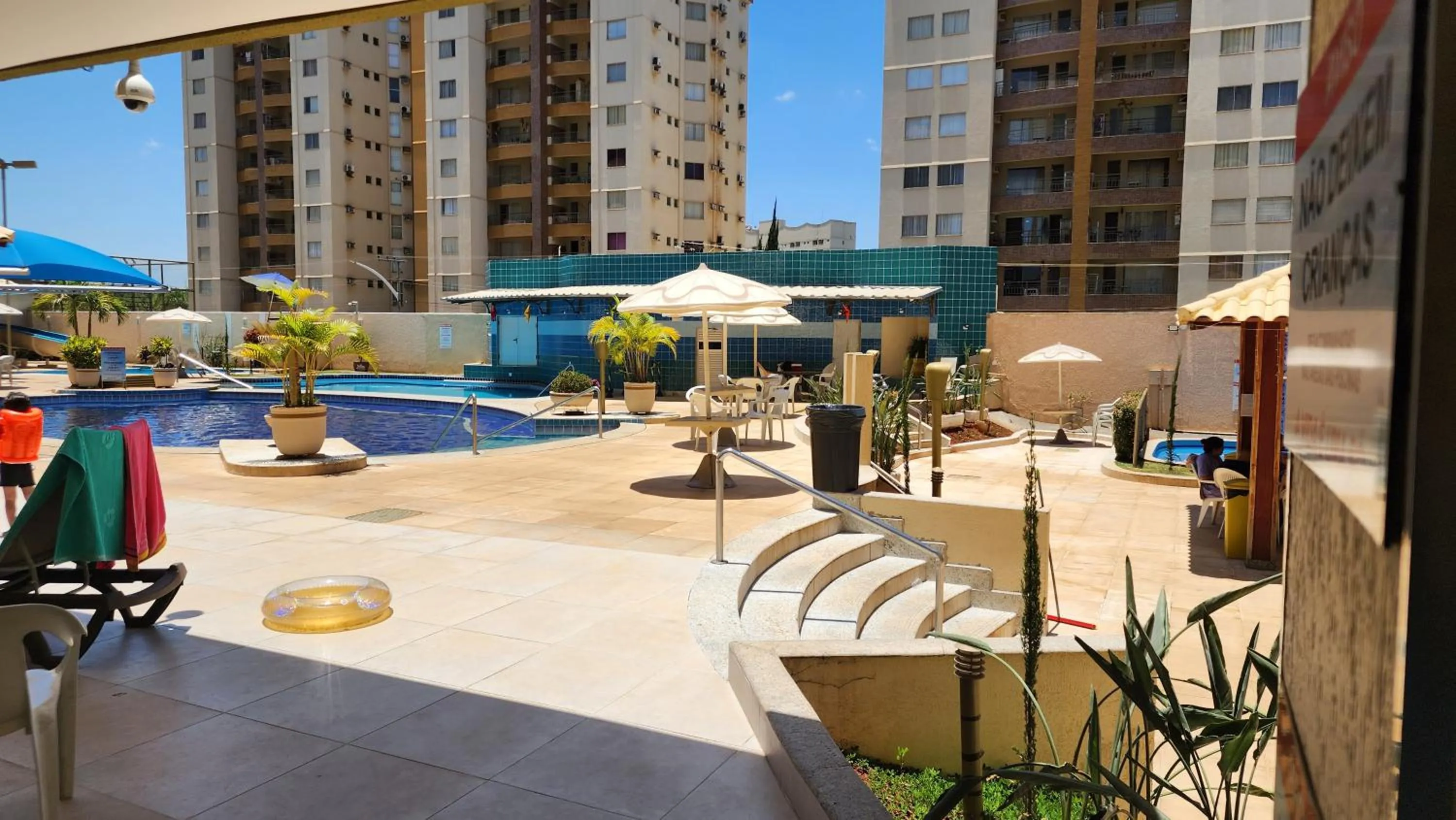 Swimming pool in Prive das Thermas - 301B