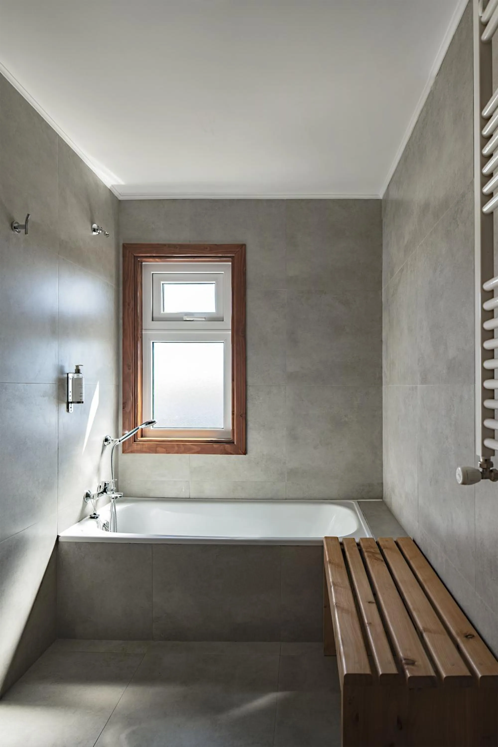 Bathroom in Das Dorf Hotel