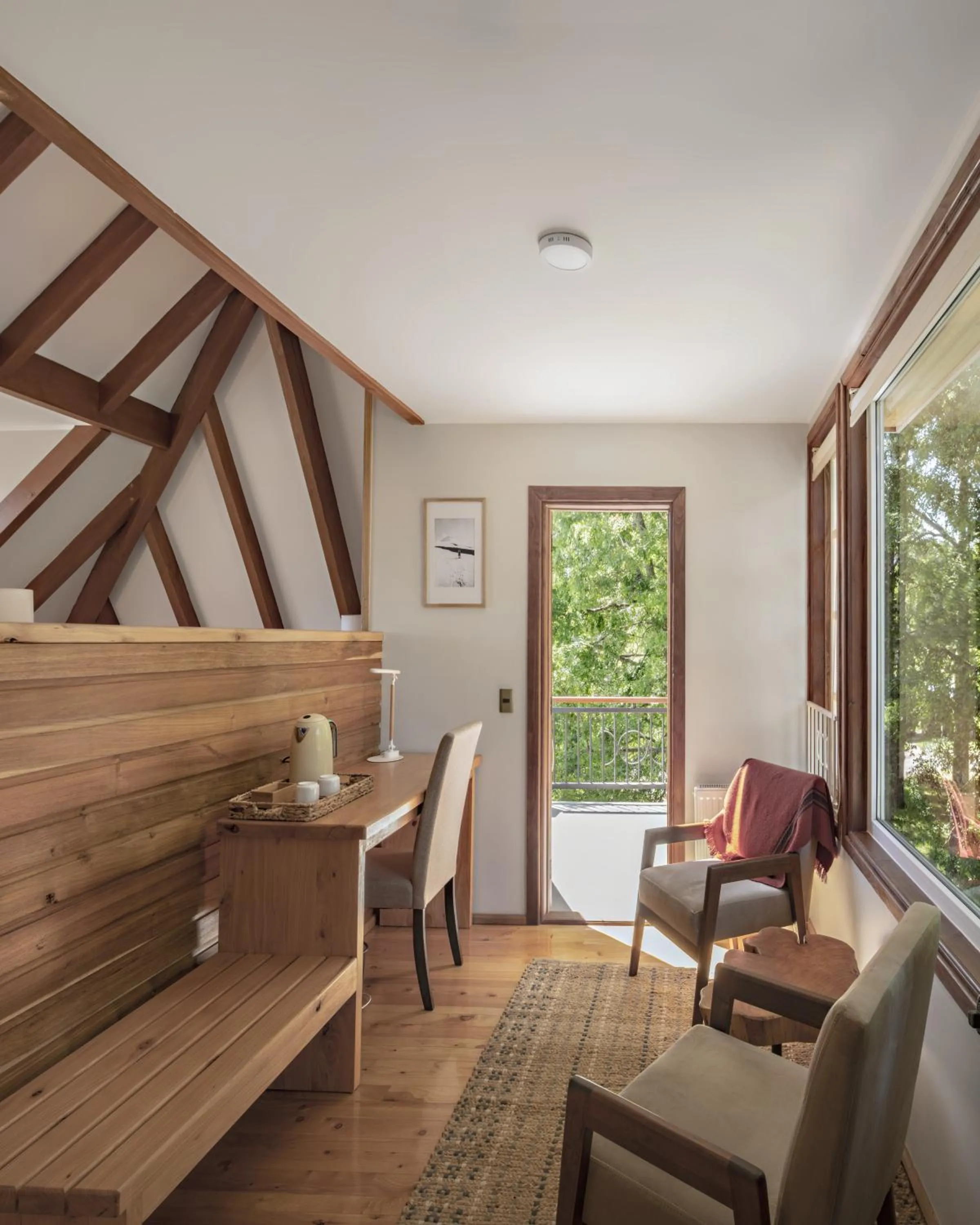 Balcony/Terrace in Das Dorf Hotel
