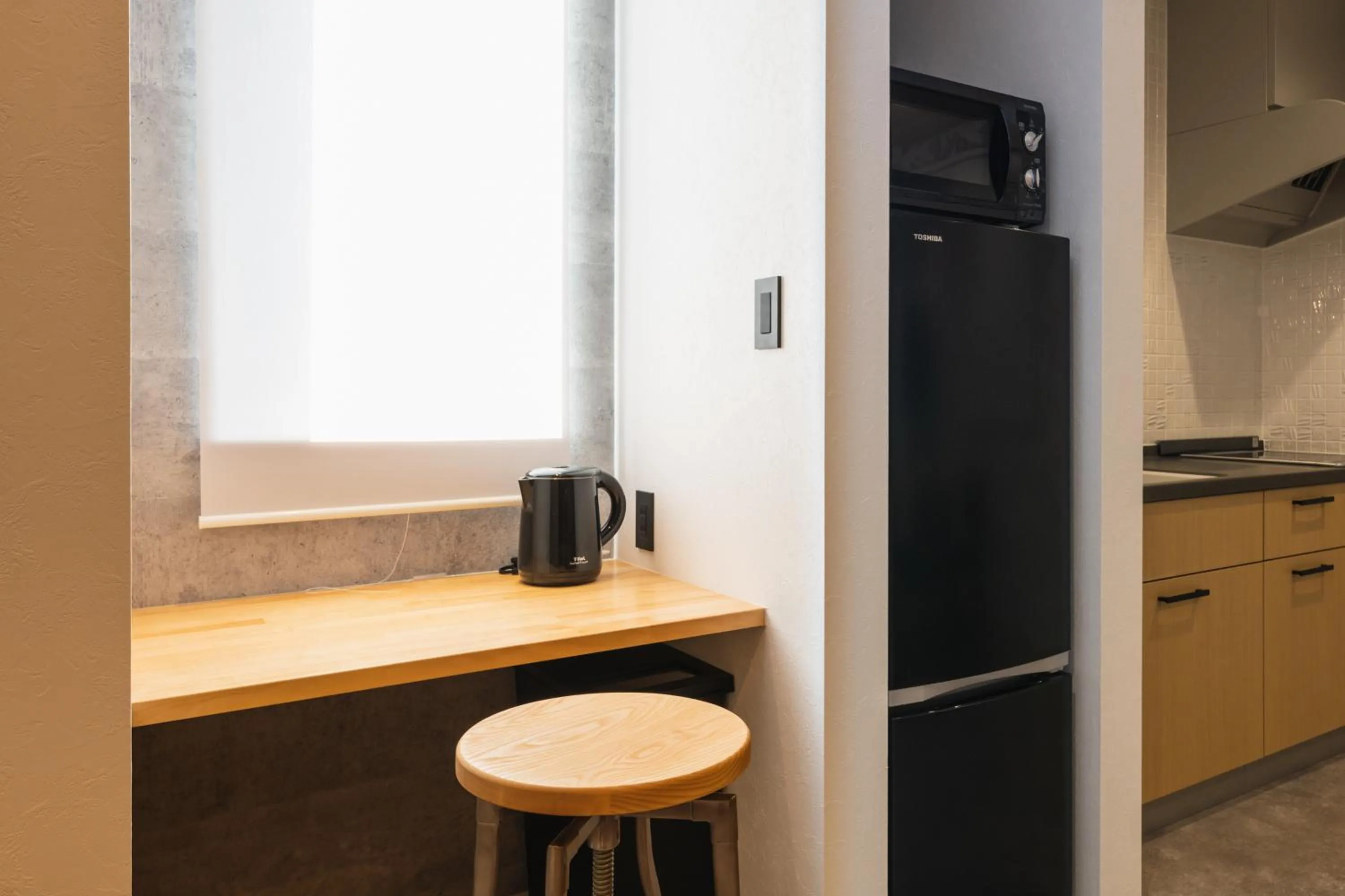 Photo of the whole room in J-STAY Beppu indigo