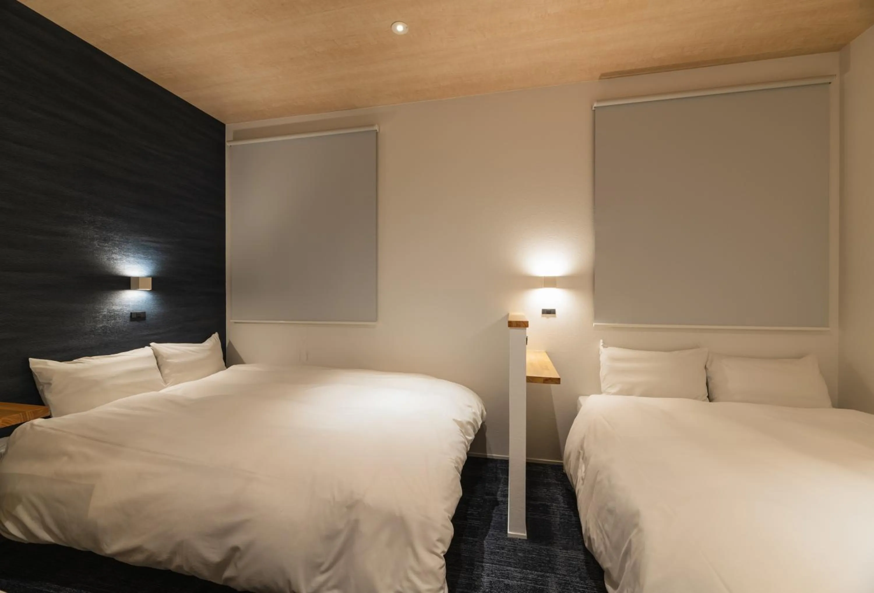 Bedroom, Bed in J-STAY Beppu indigo