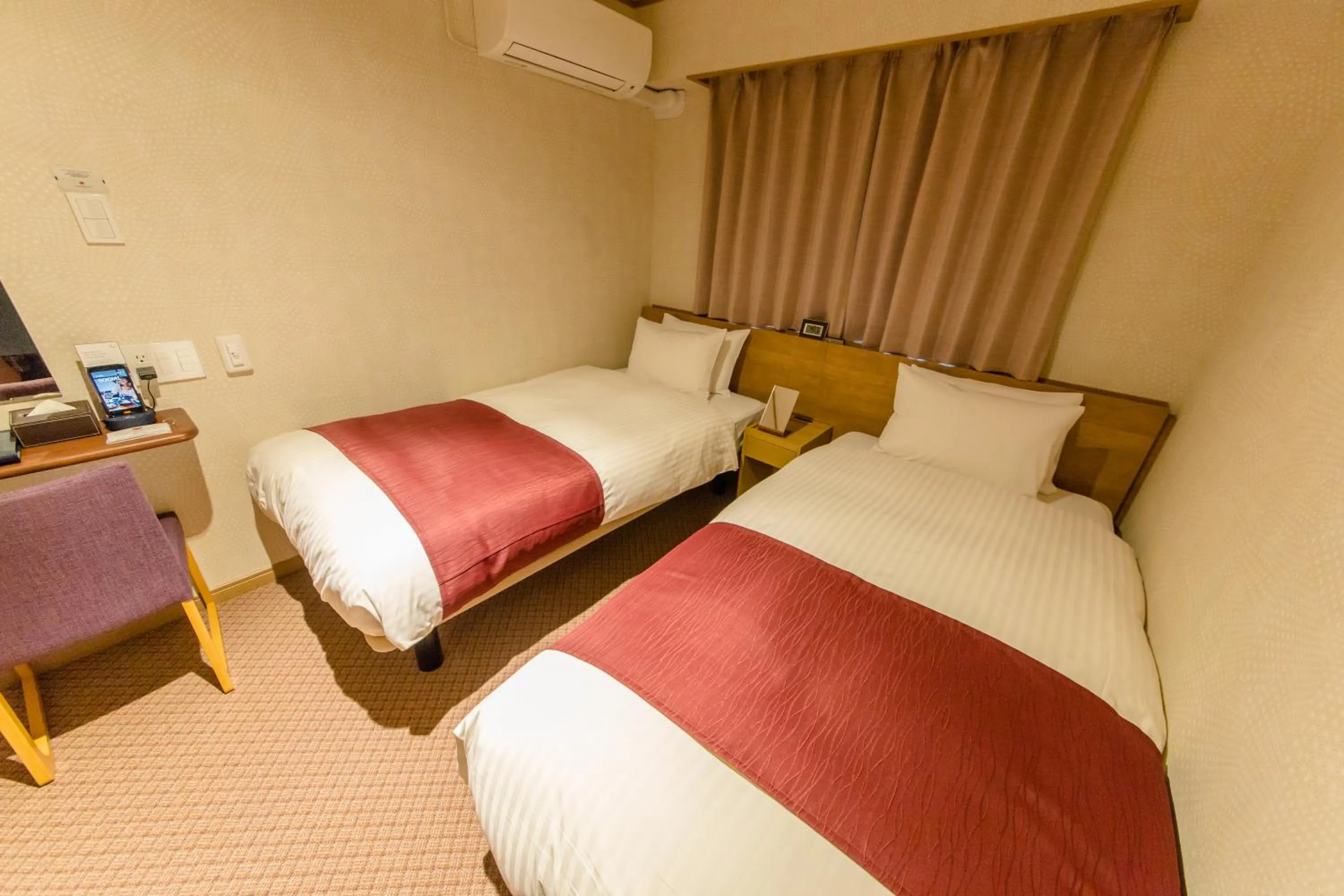 Bed in Cutter INN KYOTO