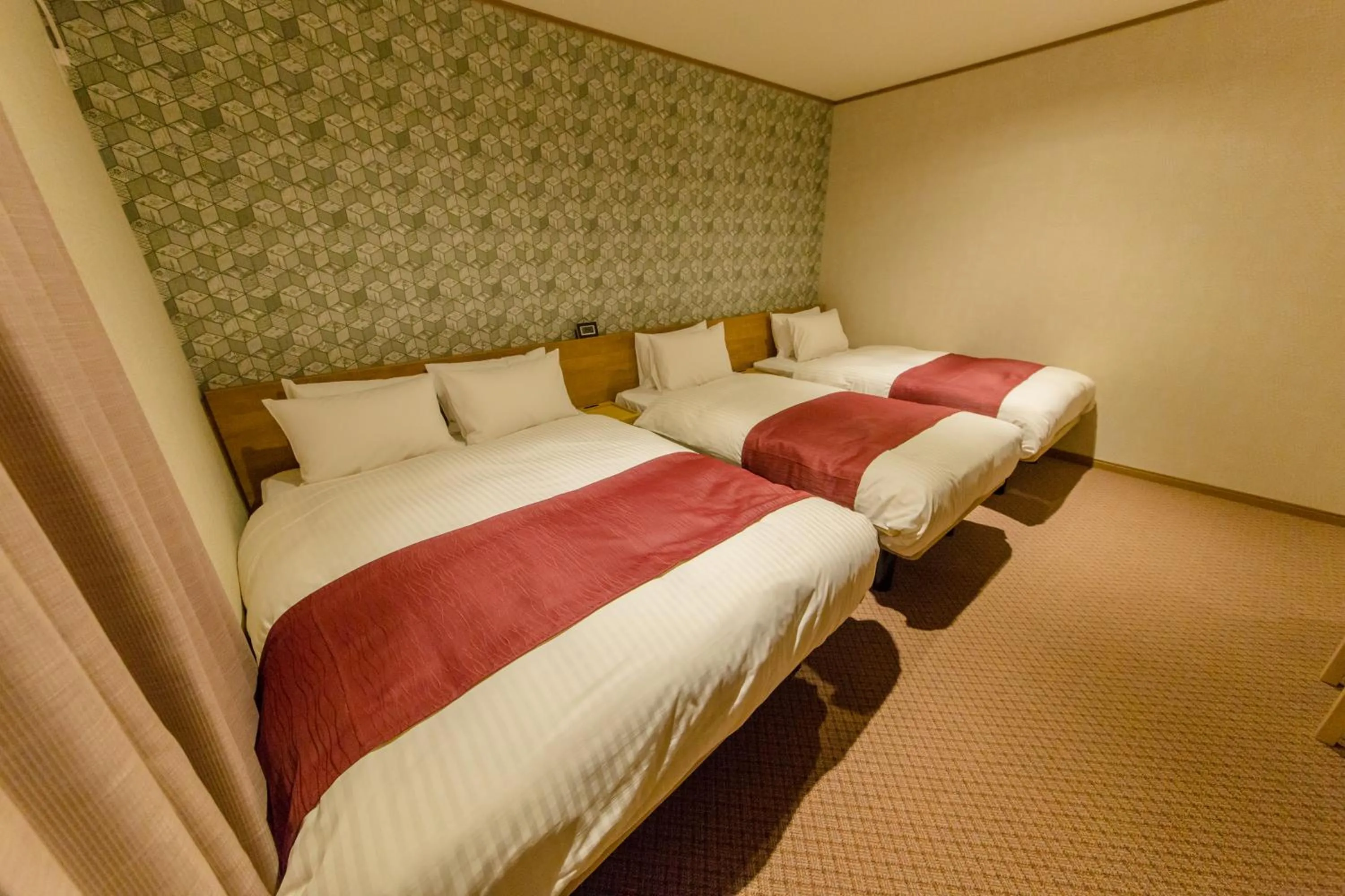 Bed in Cutter INN KYOTO