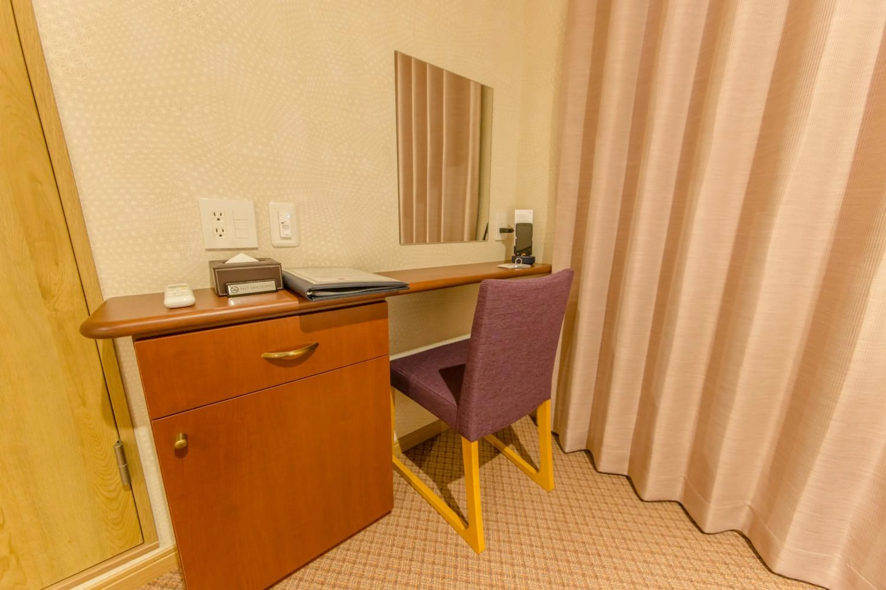 Decorative detail, TV/Entertainment Center in Cutter INN KYOTO