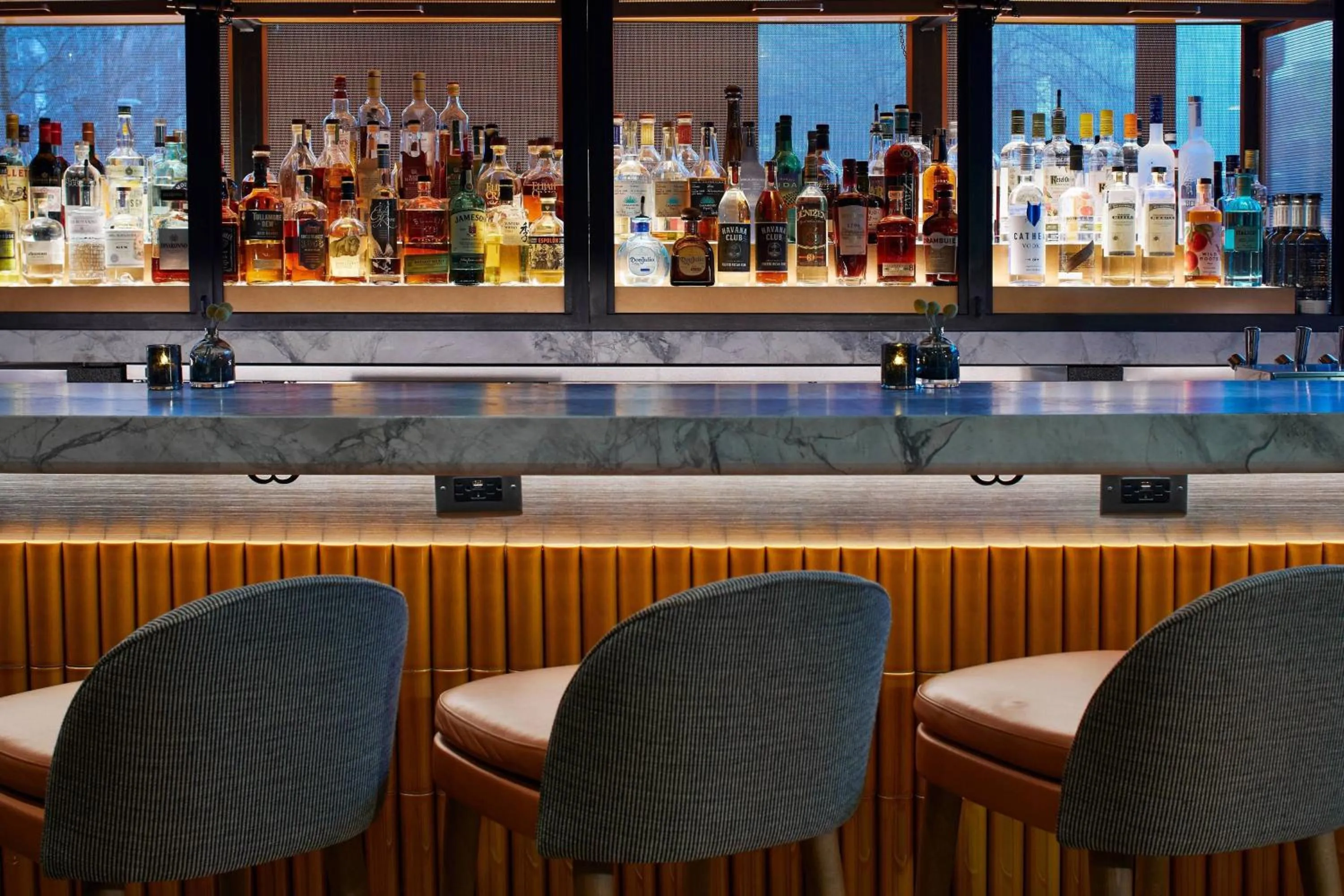 Lounge or bar in AC Hotel by Marriott Greenville