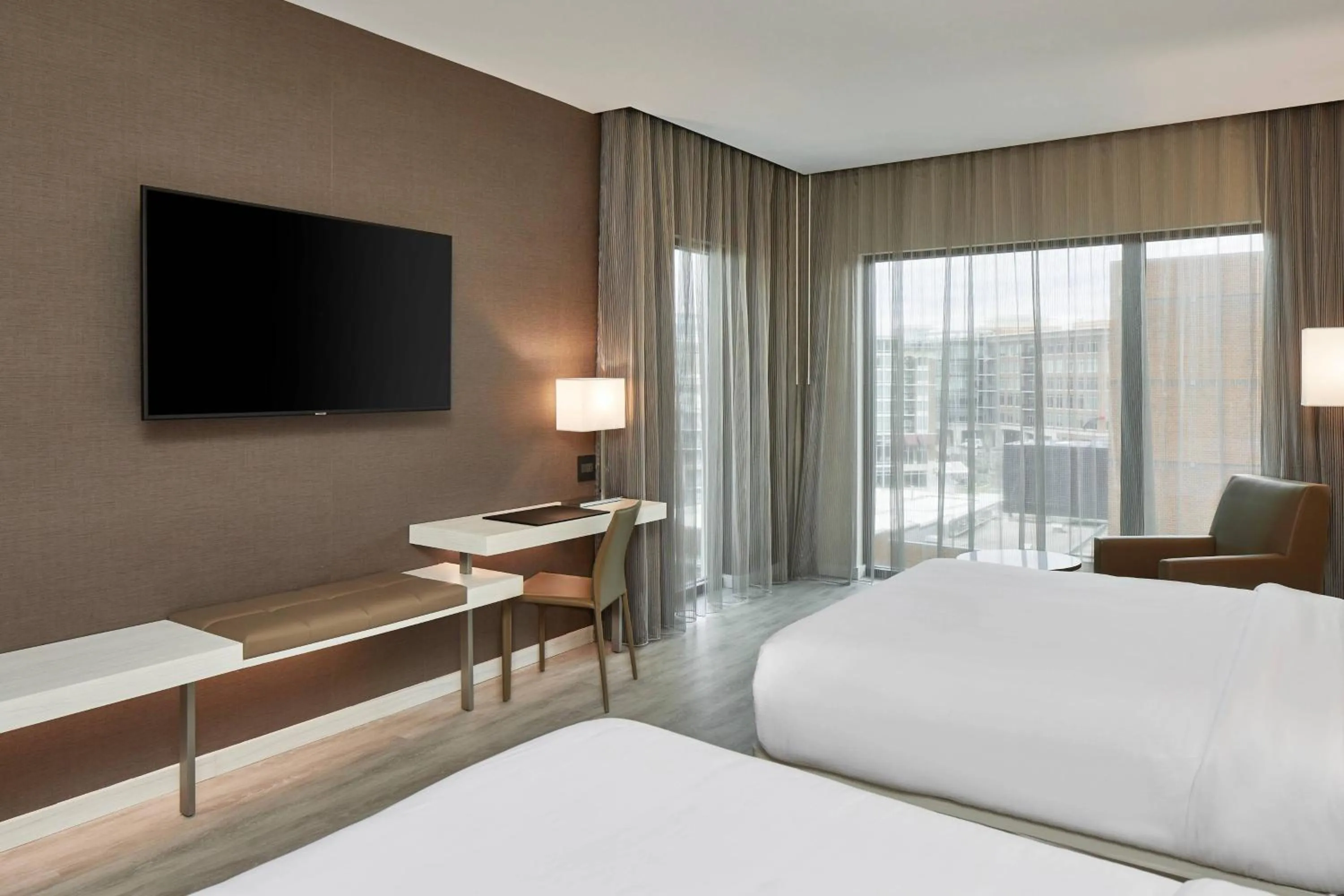 Photo of the whole room, Bed in AC Hotel by Marriott Greenville