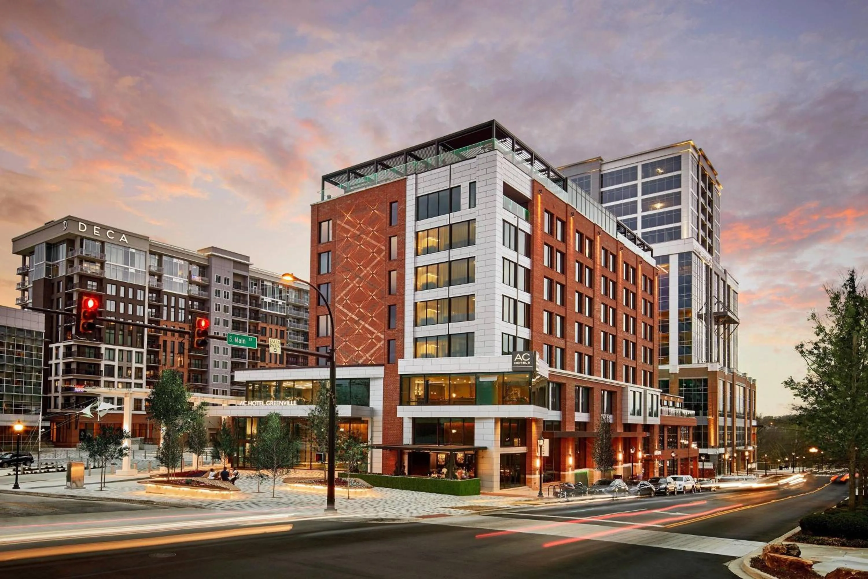 Property building in AC Hotel by Marriott Greenville