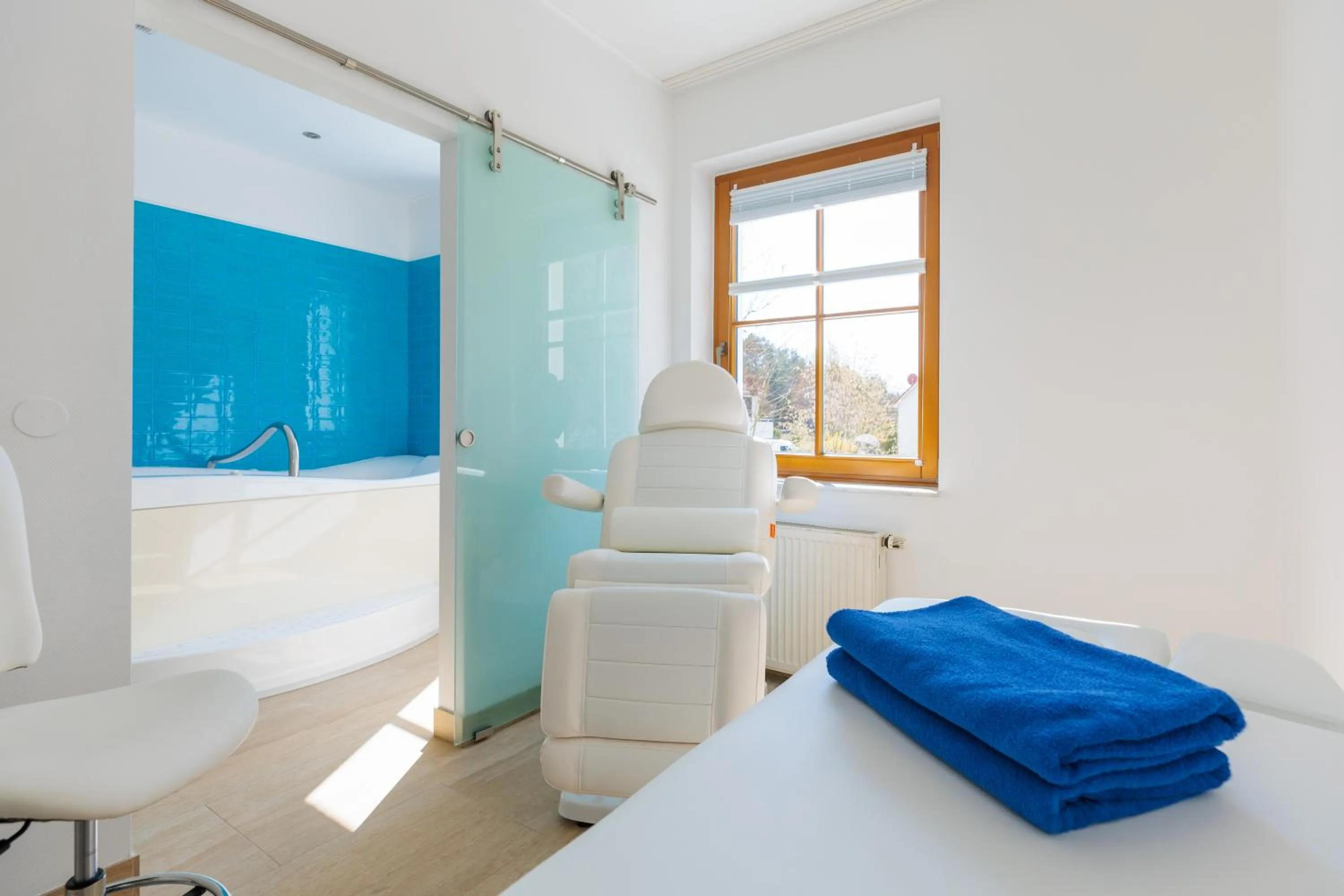 Spa and wellness centre/facilities, Bed in Residenz Seehotel Berlin Brandenburg