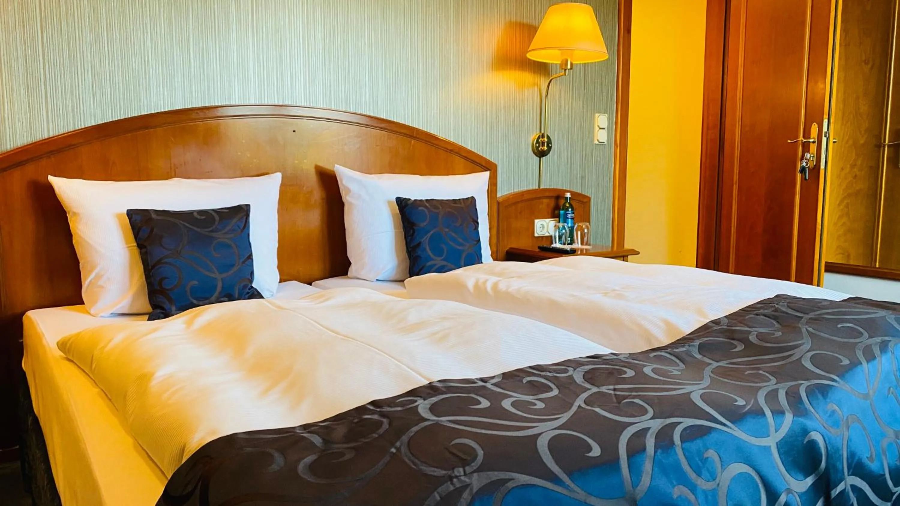 Bed in Residenz Seehotel Berlin Brandenburg