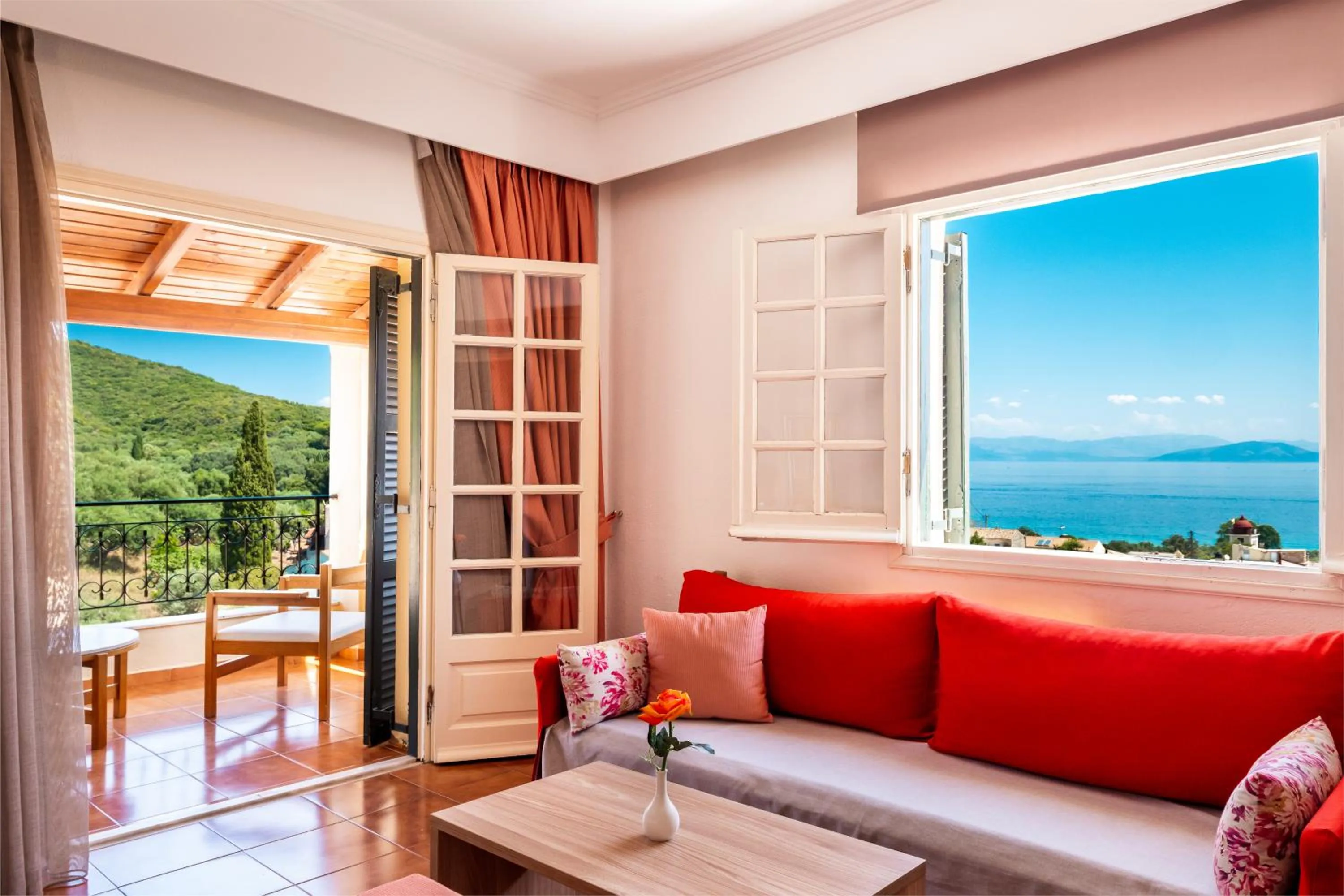 Balcony/Terrace in CORFU PELAGOS HOTEL