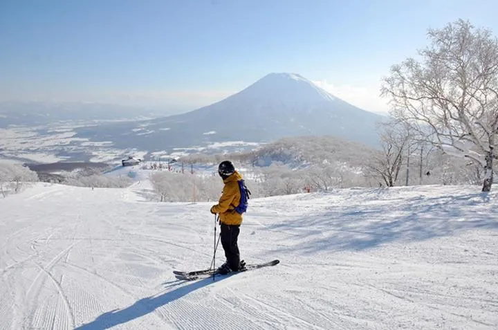 Skiing in Pension Cotton Farm