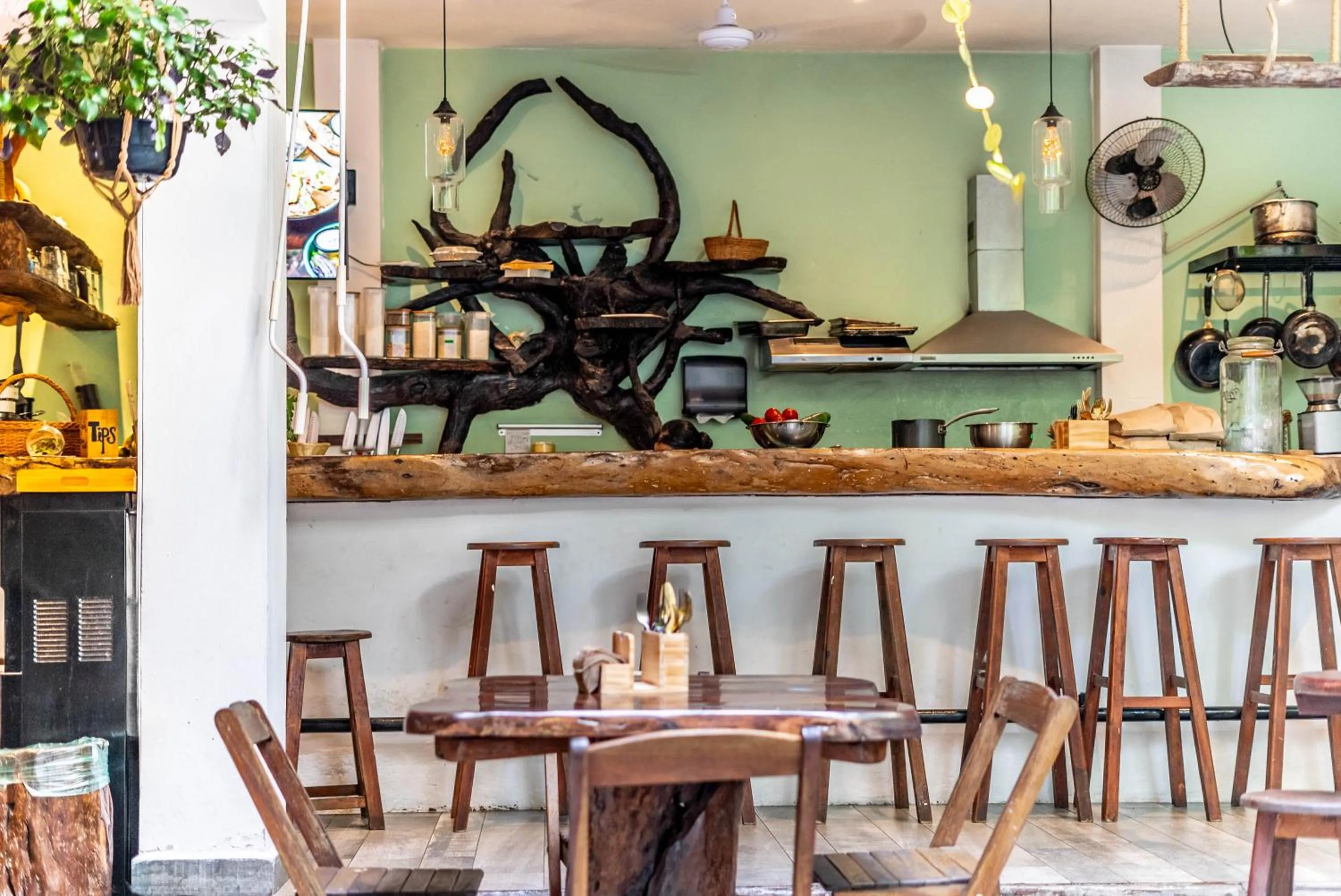 Patio in The Green Village Boutique Hotel