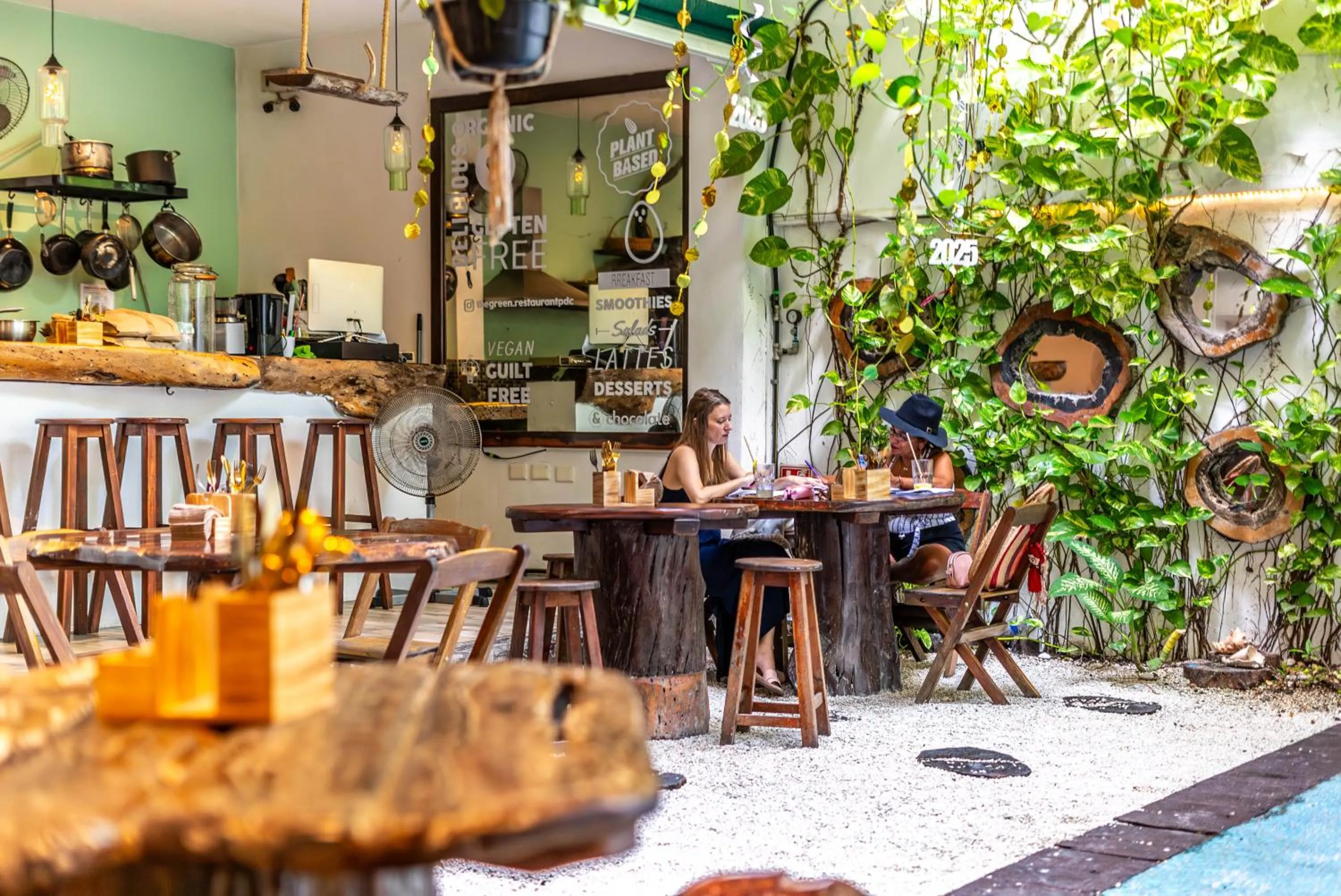 Patio in The Green Village Boutique Hotel