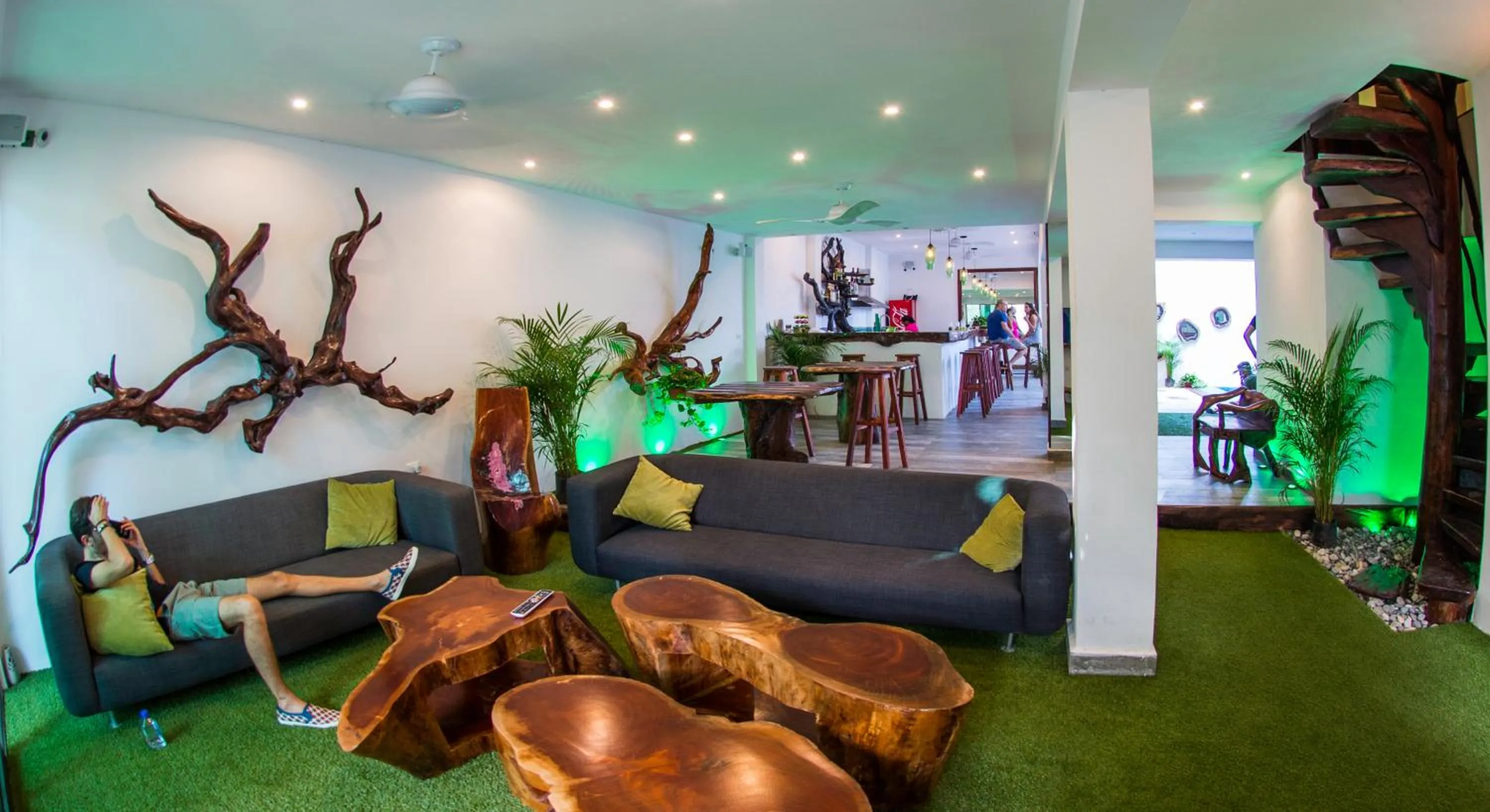 Property building in The Green Village Boutique Hotel