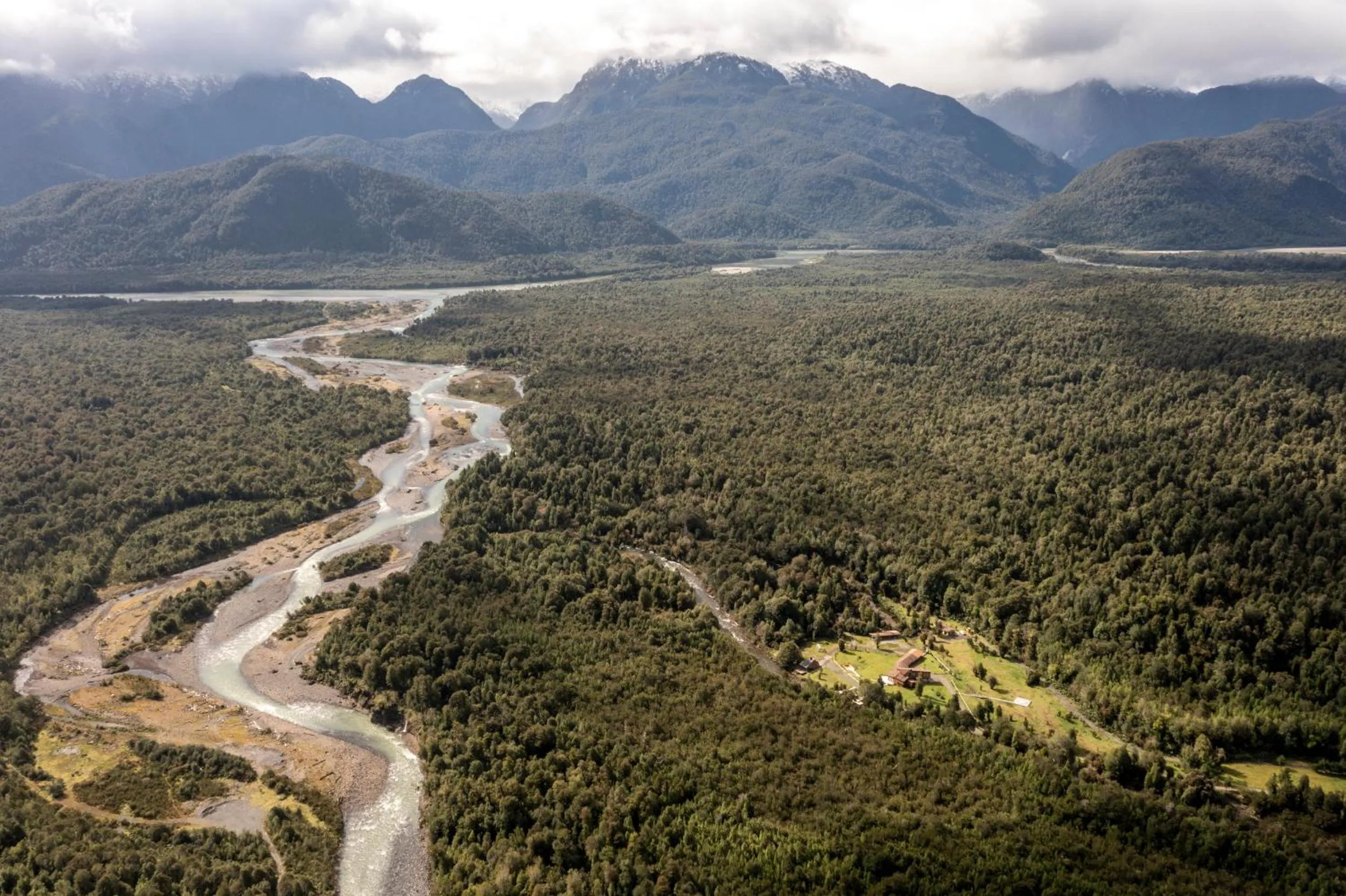 Natural landscape in Alto Melimoyu Hotel & Patagonia