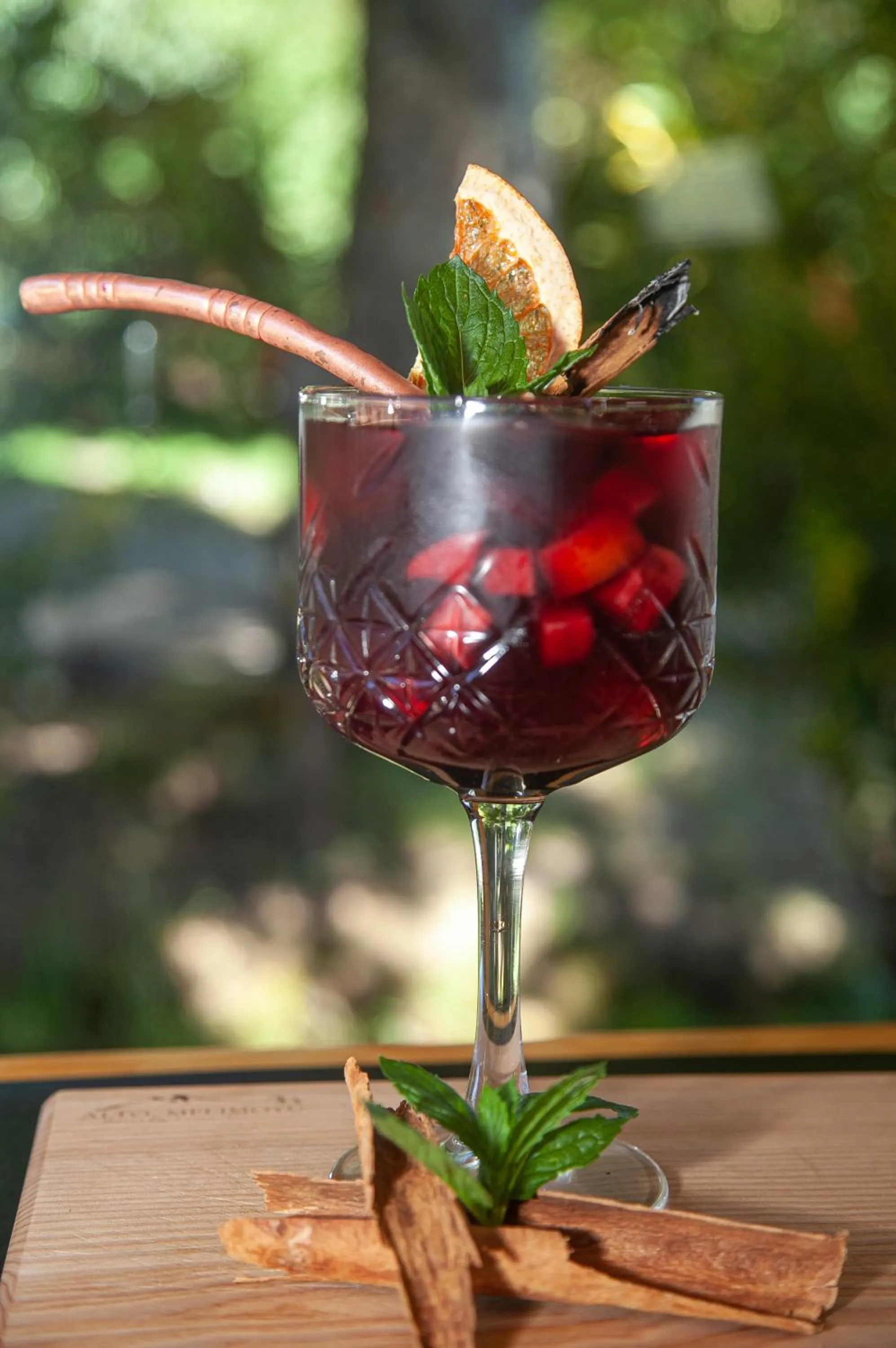 Alcoholic drinks in Alto Melimoyu Hotel & Patagonia