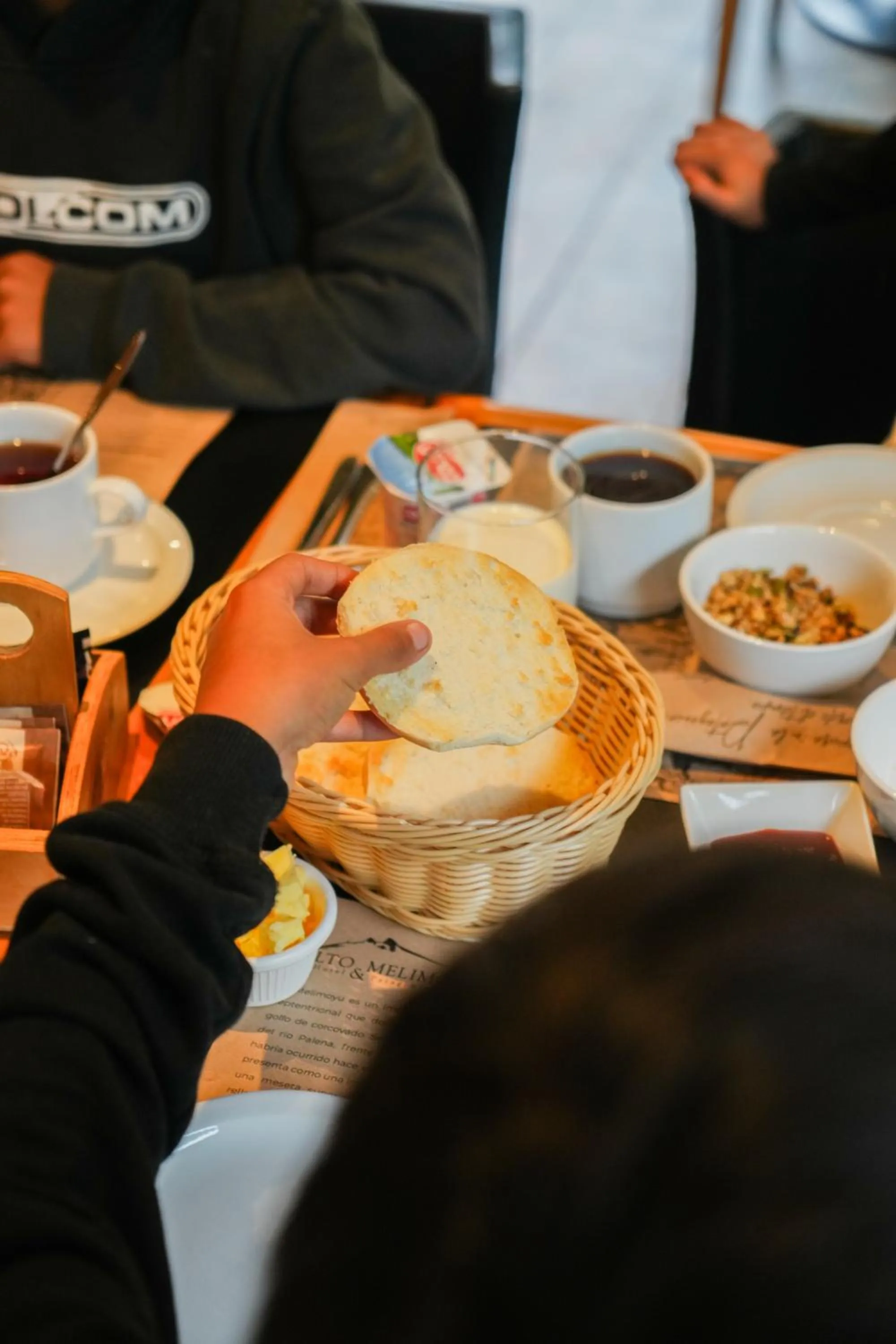 Breakfast in Alto Melimoyu Hotel & Patagonia