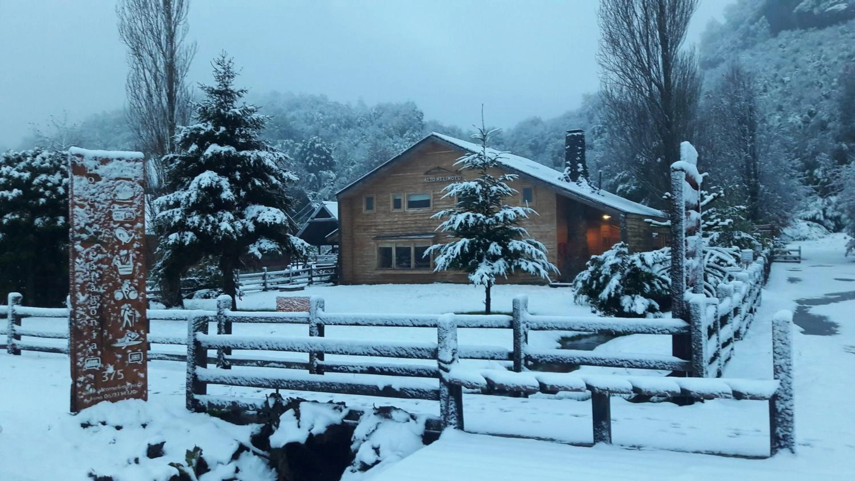 Winter in Alto Melimoyu Hotel & Patagonia
