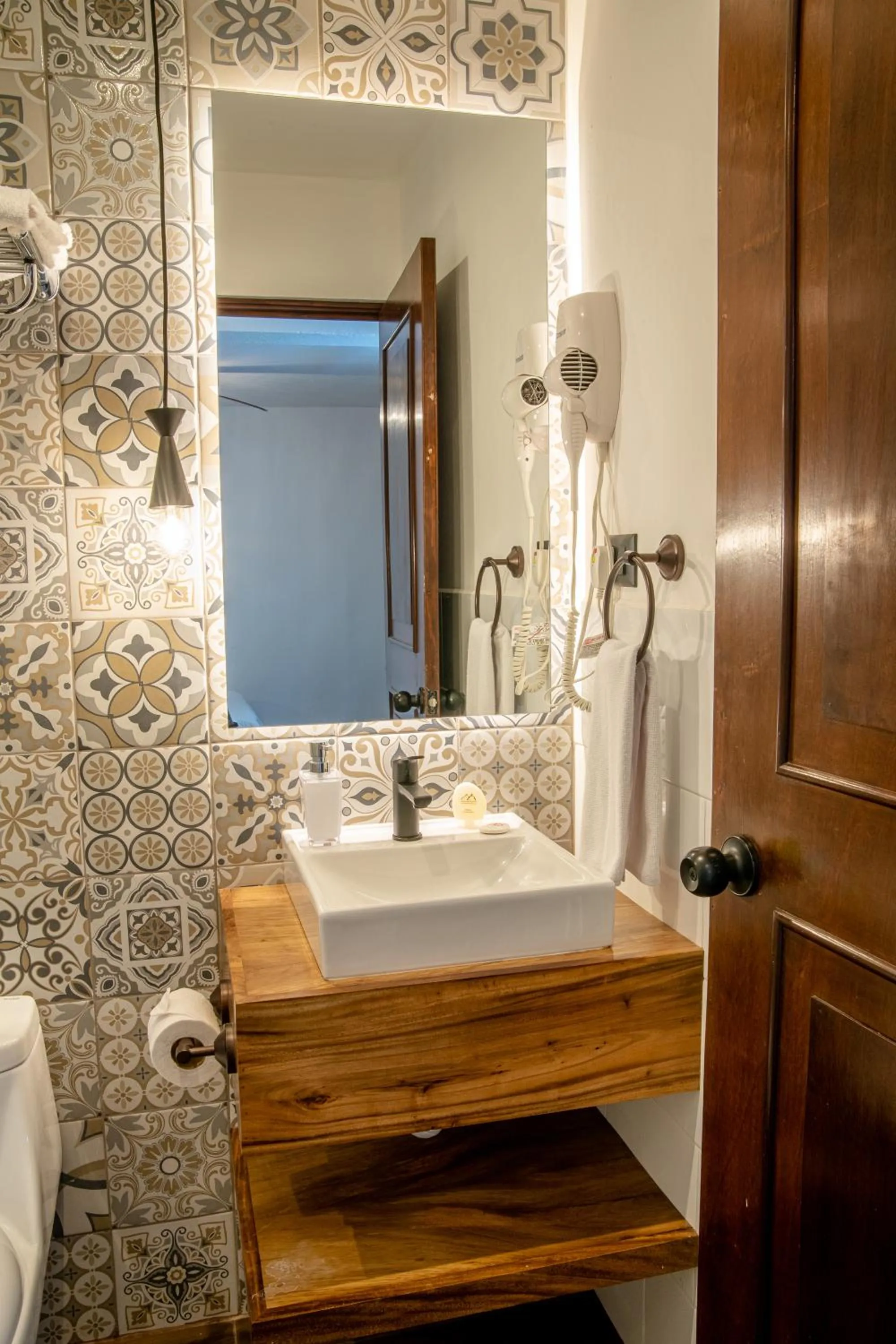 Toilet in Hotel Las Camelias Inn by AHS