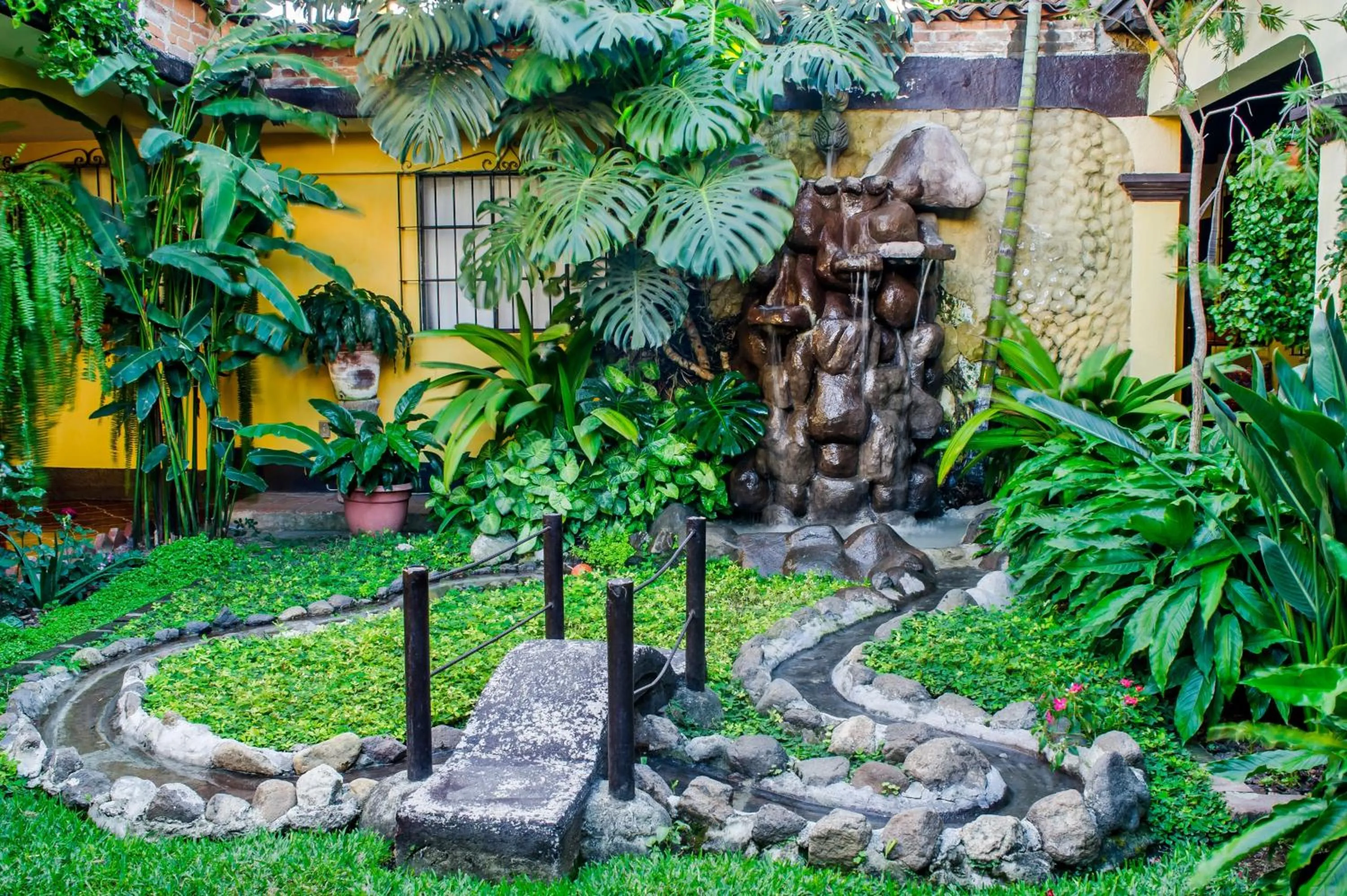 Garden in Hotel Las Camelias Inn by AHS