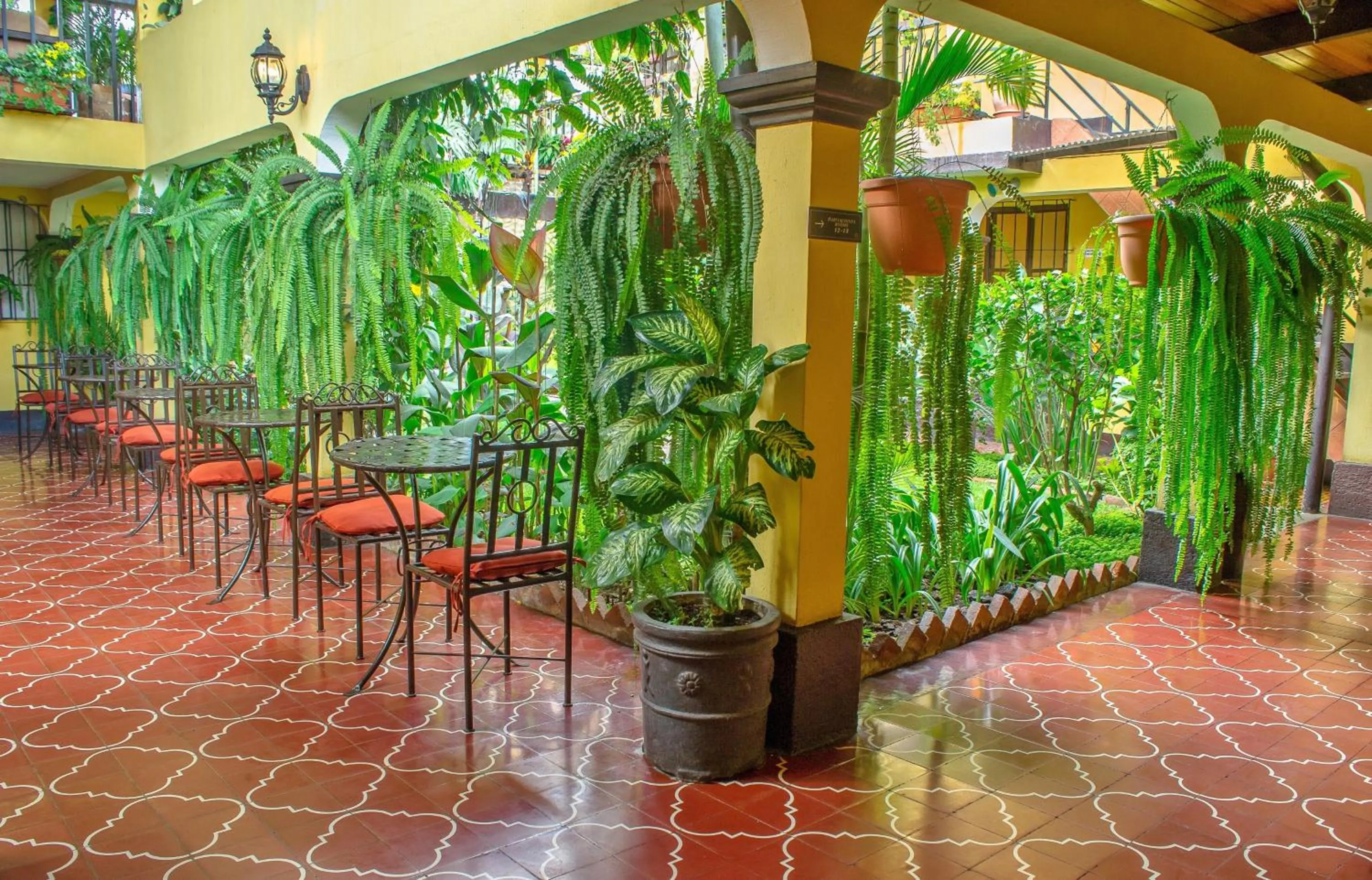 Patio in Hotel Las Camelias Inn by AHS
