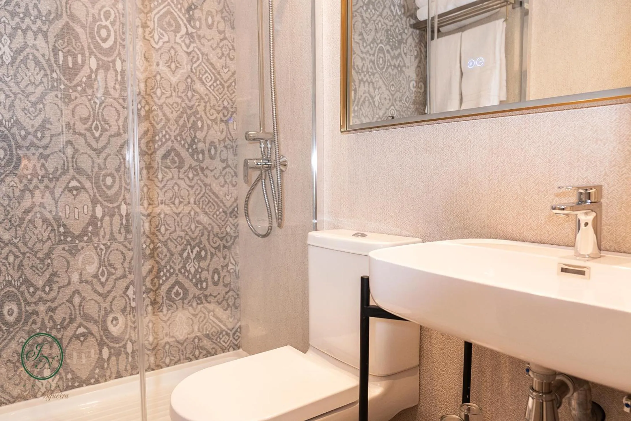 Bathroom in Hotel José Nogueira