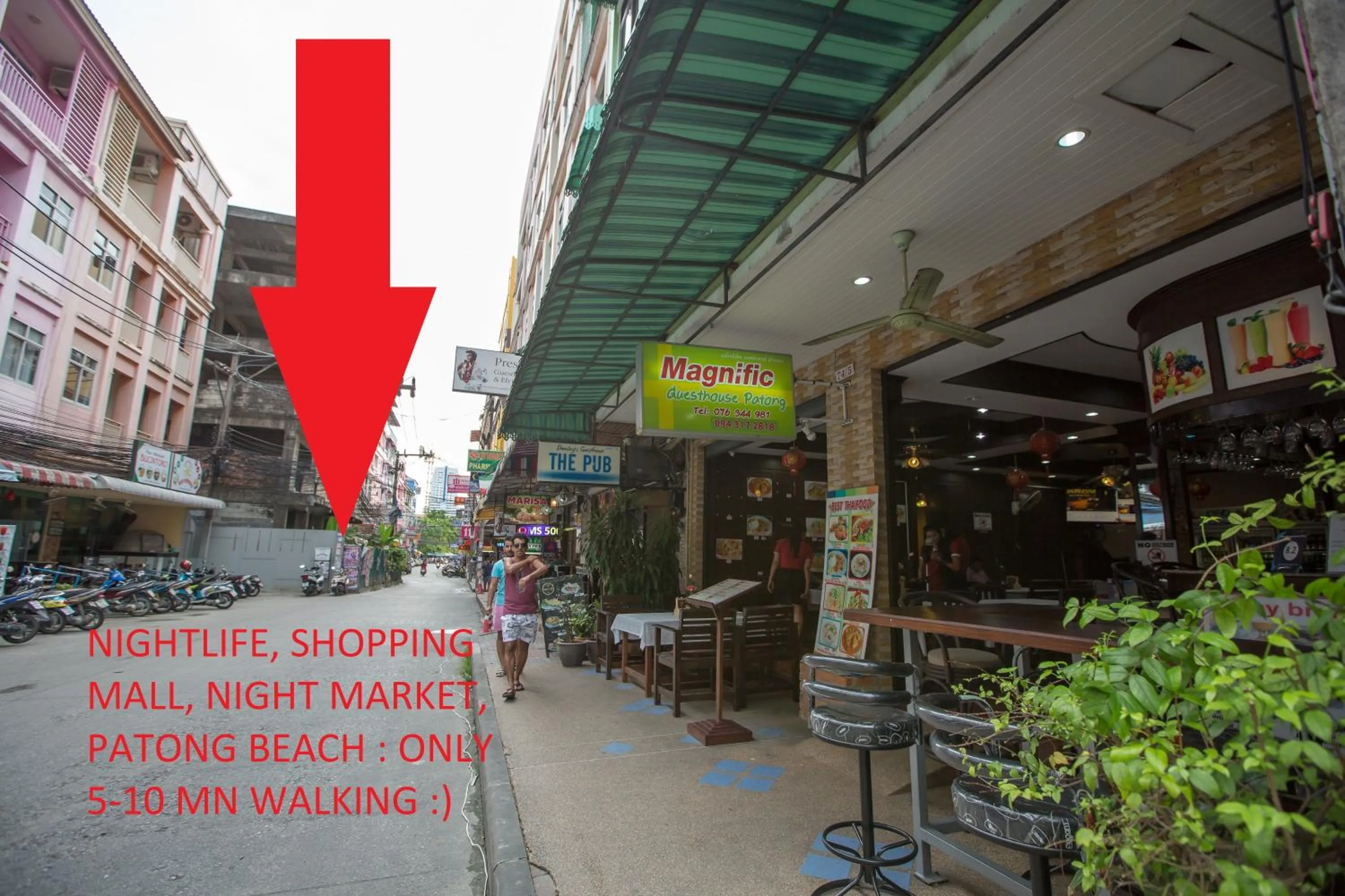 Street view in Magnific Patong