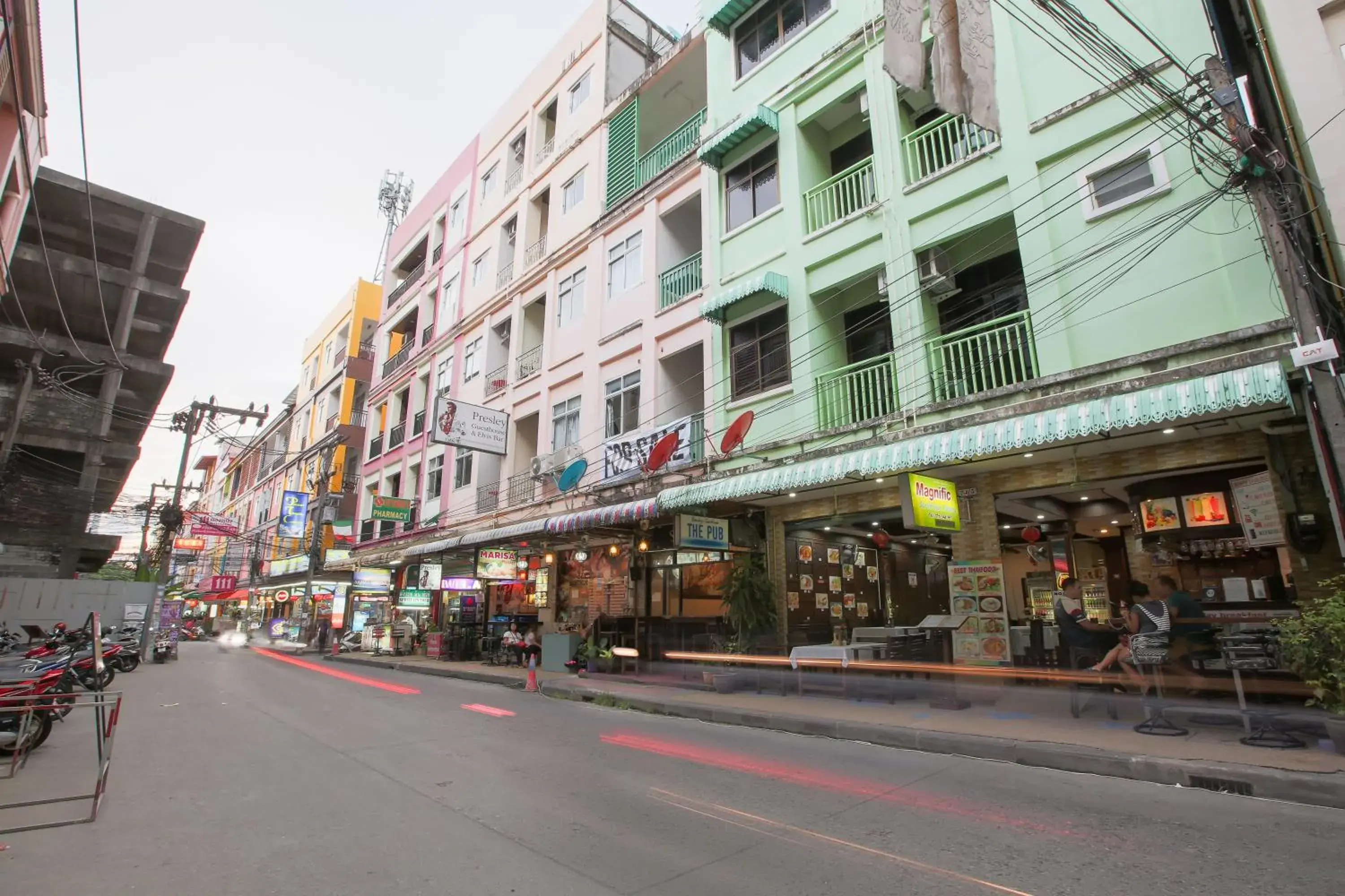 Street view in Magnific Patong Street view in Magnific Patong