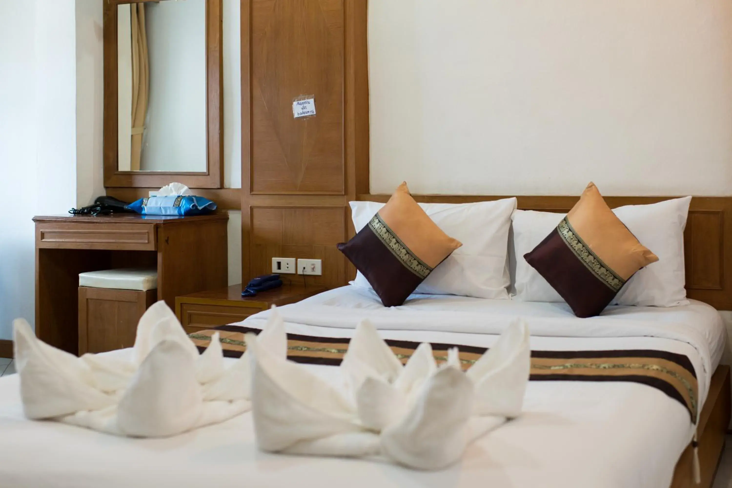 Decorative detail, Bed in Magnific Patong Decorative detail, Bed in Magnific Patong