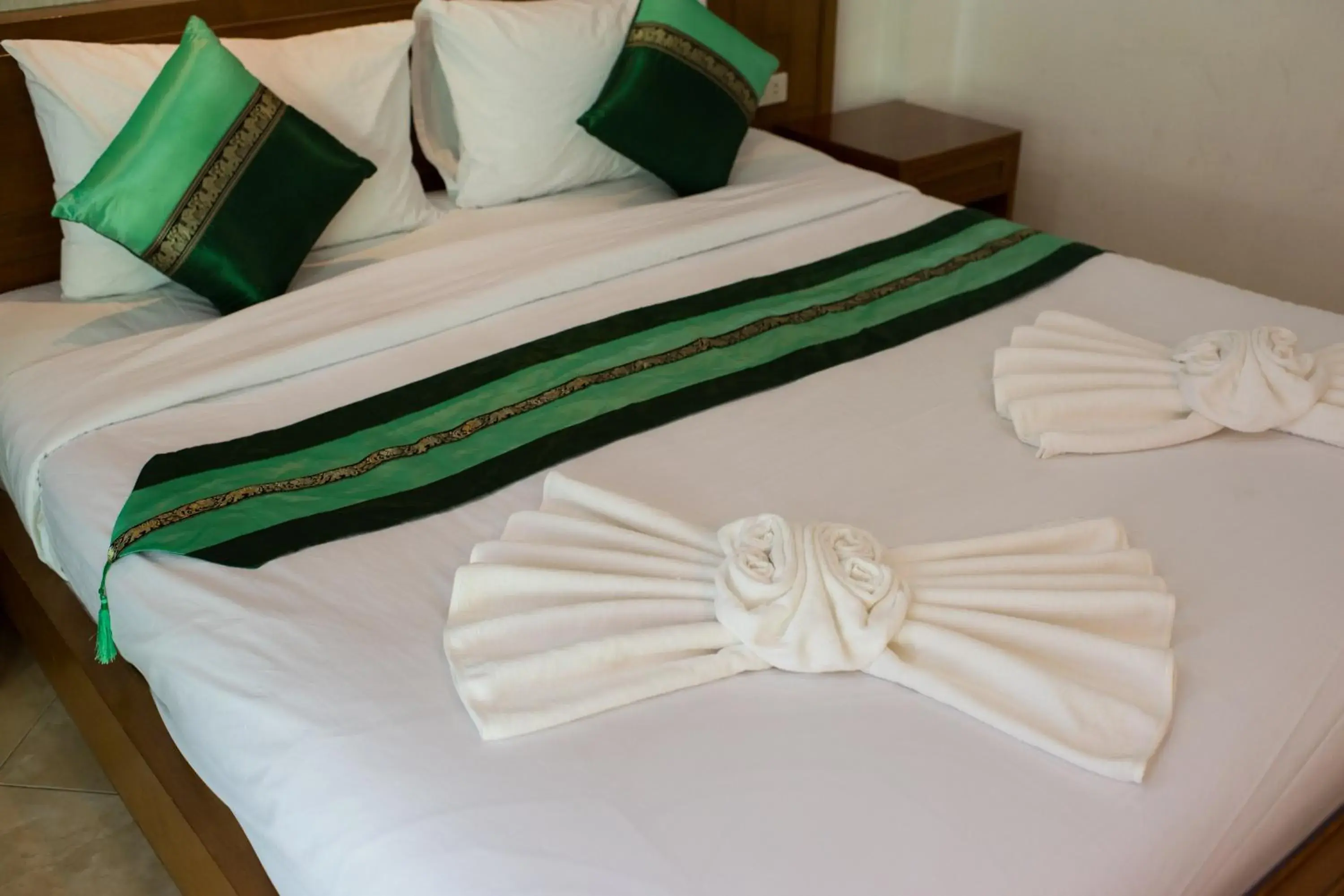 Decorative detail, Bed in Magnific Patong Decorative detail, Bed in Magnific Patong