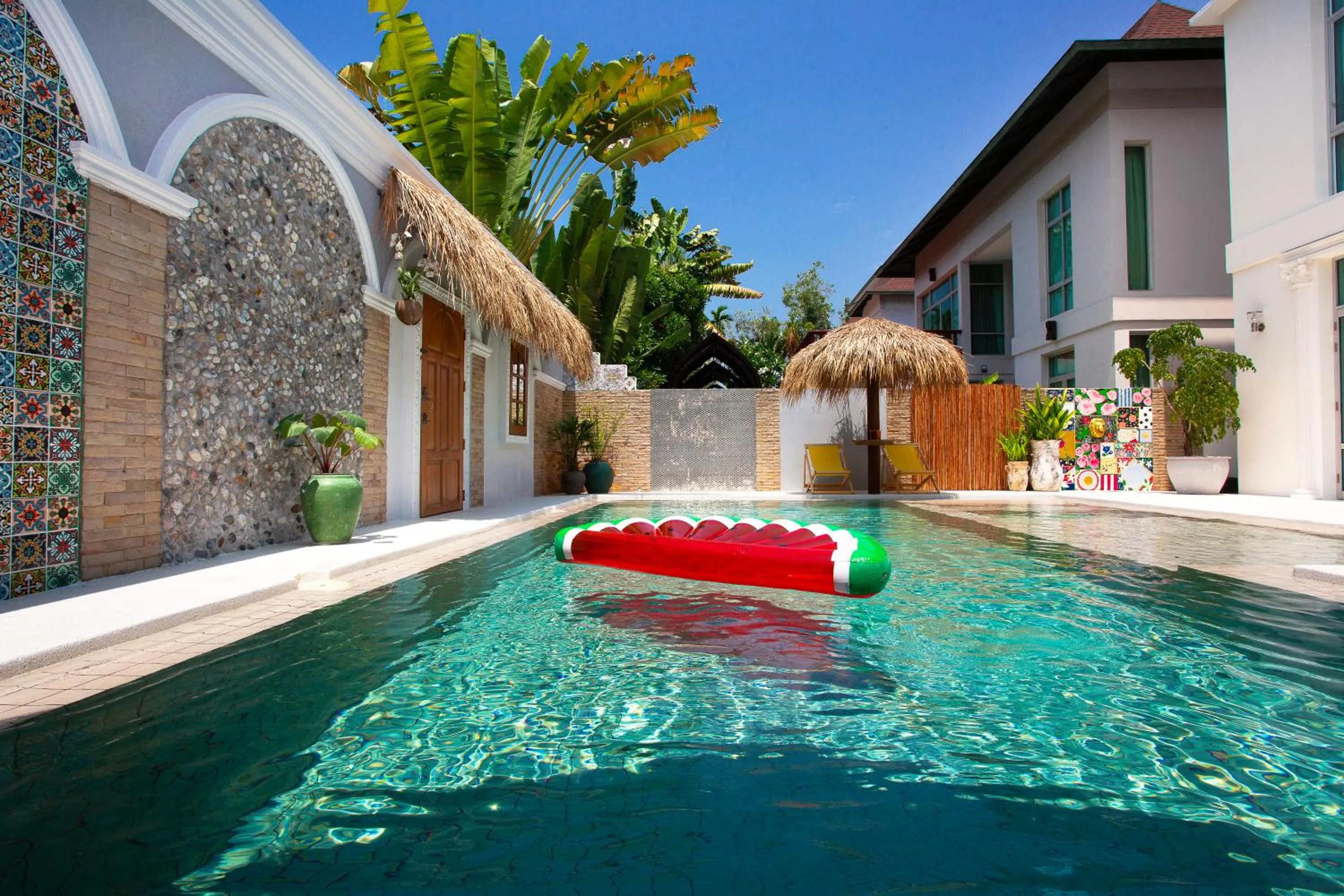 Property building in Nagawari Art Maldives BBQ Pattaya Villa