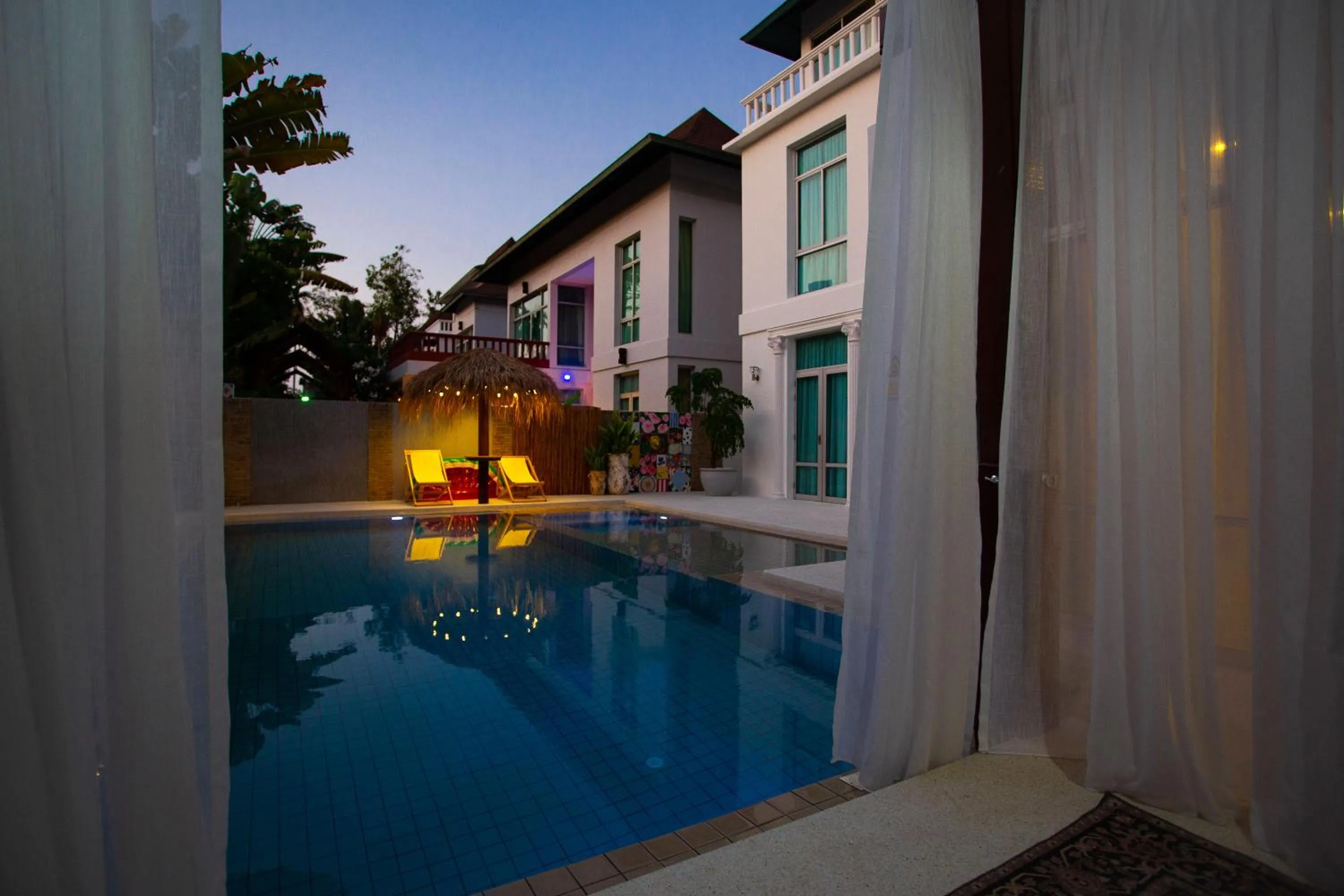 Property building in Nagawari Art Maldives BBQ Pattaya Villa