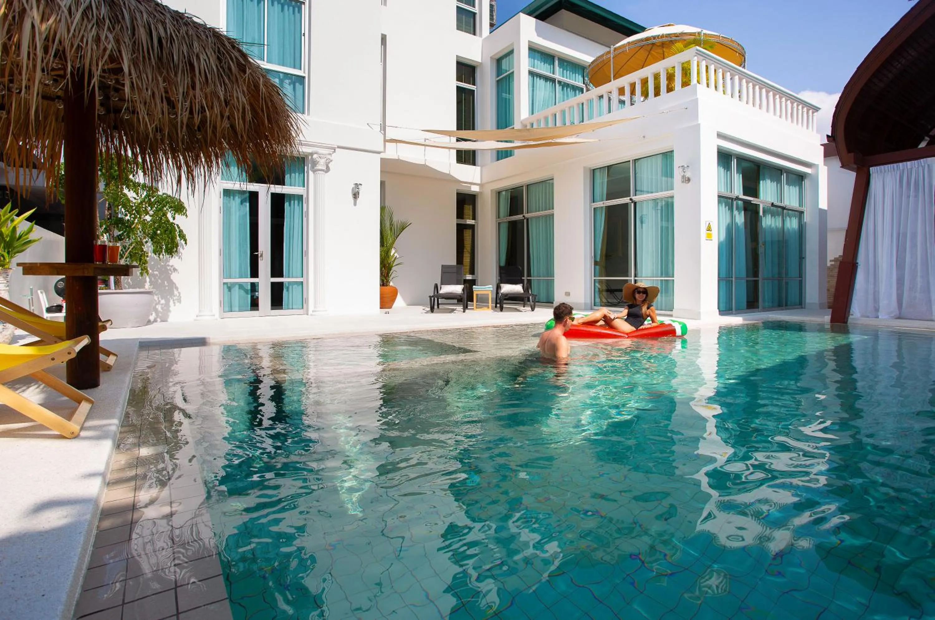 Property building in Nagawari Art Maldives BBQ Pattaya Villa