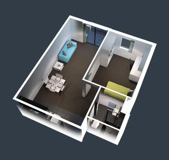 Floor Plan in Sydney University Village