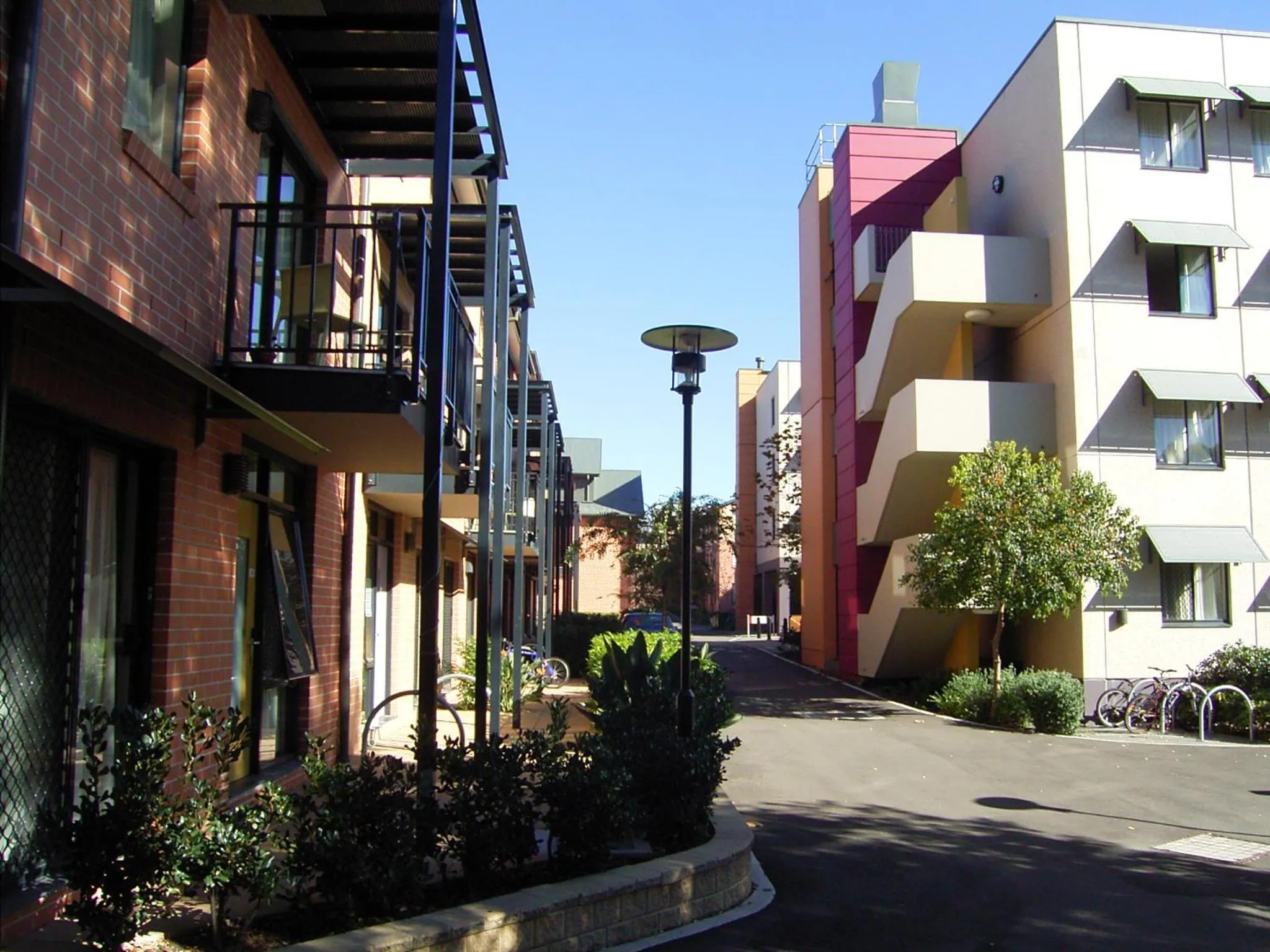 Facade/entrance, Property Building in Sydney University Village